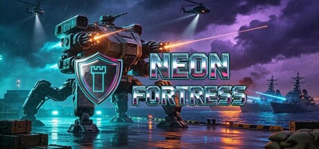Cover art from NEON FORTRESS