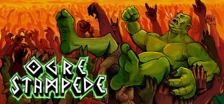 Cover art from Ogre Stampede