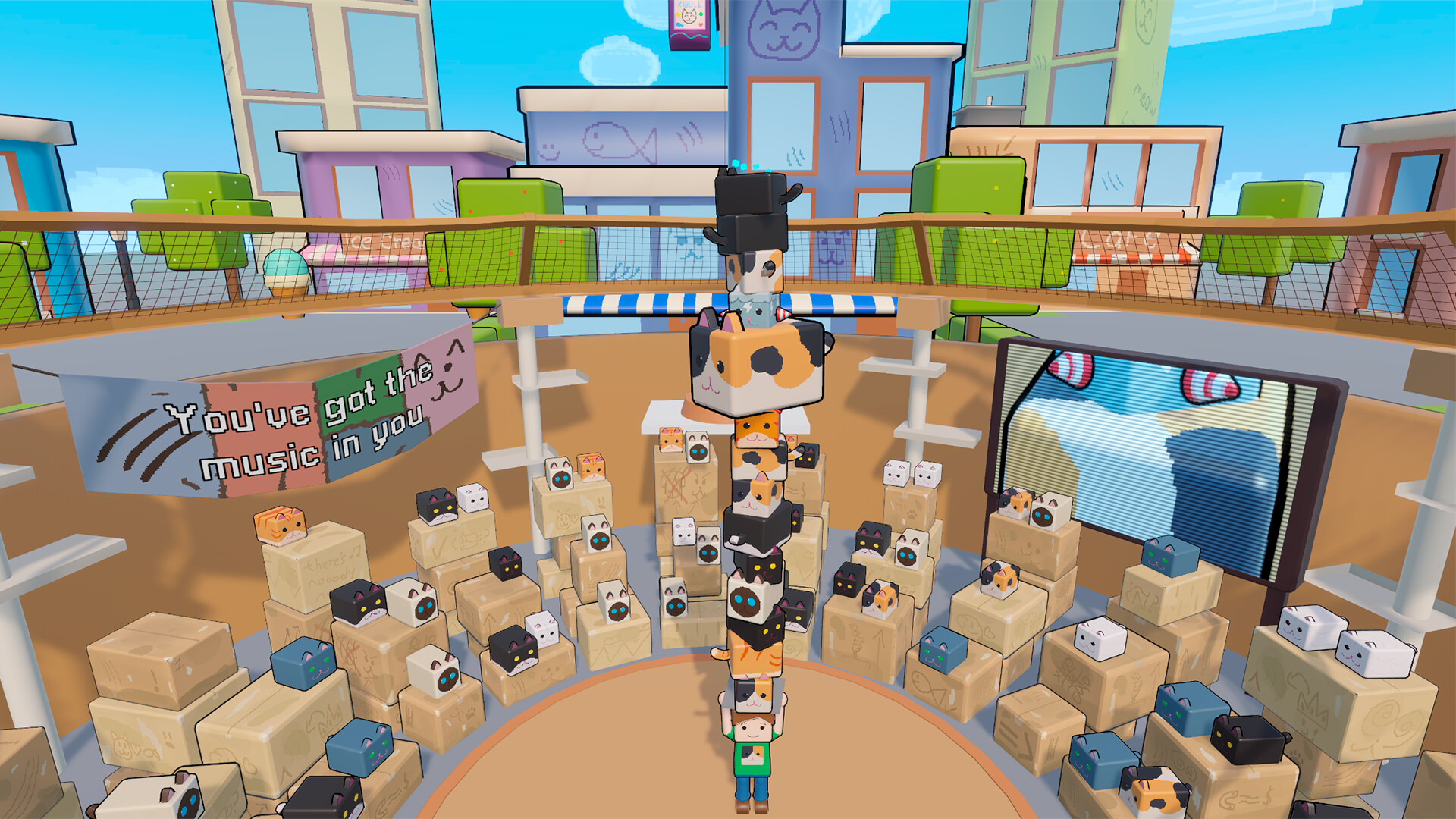 Cat Stack screenshot 1