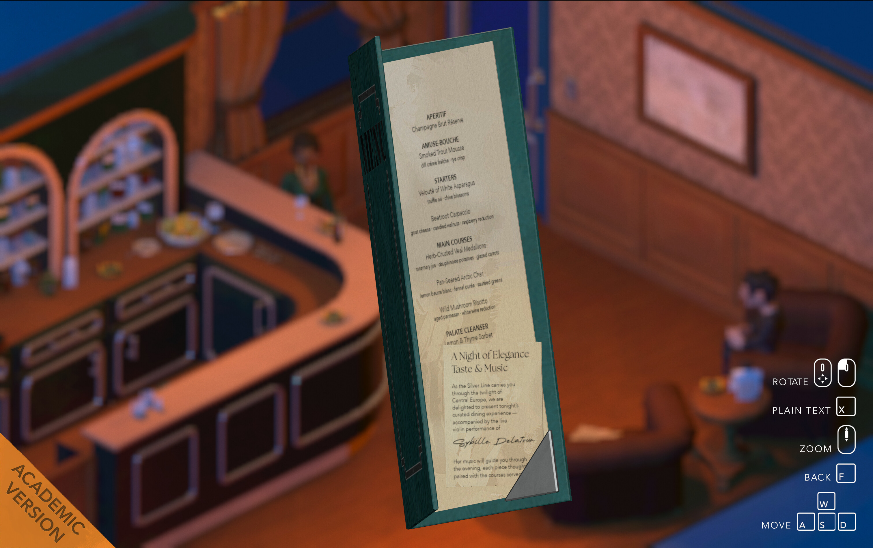 Train of Thought - Murder on the Silver Line ACADEMIC VERSION screenshot 4