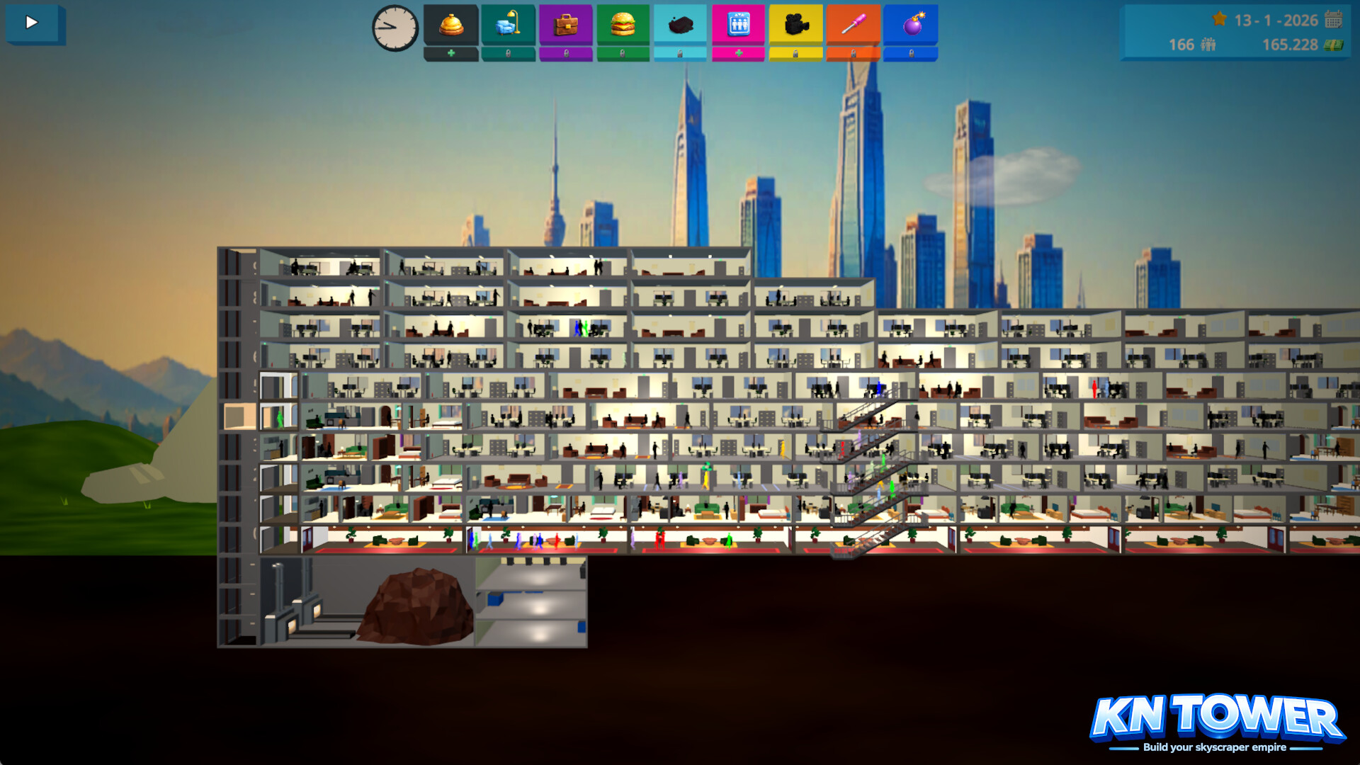 KN Tower - Build your skyscraper empire screenshot 2