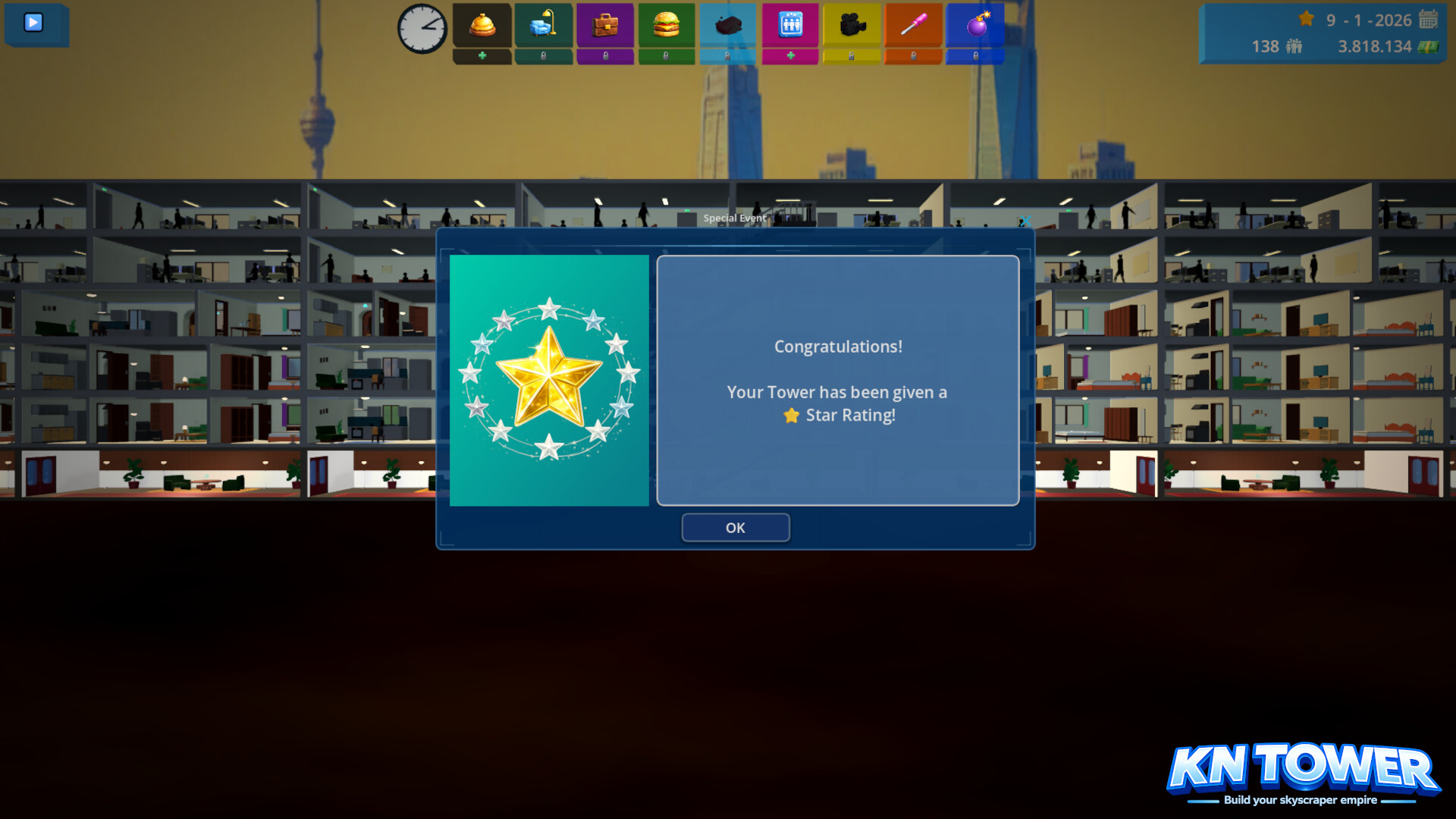 KN Tower - Build your skyscraper empire screenshot 5