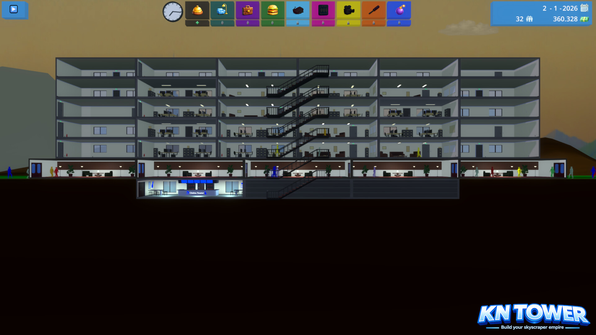 KN Tower - Build your skyscraper empire screenshot 3