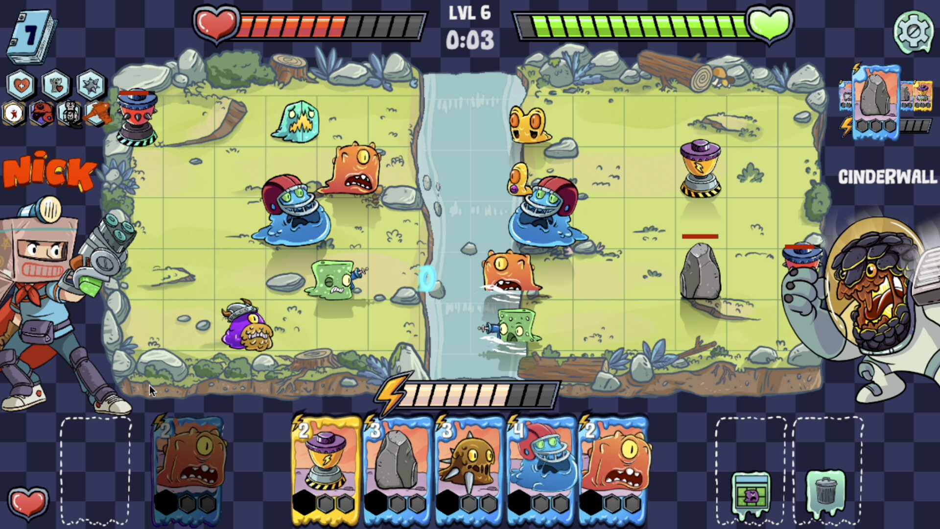 Nick vs the Brick of Ick from space screenshot 2