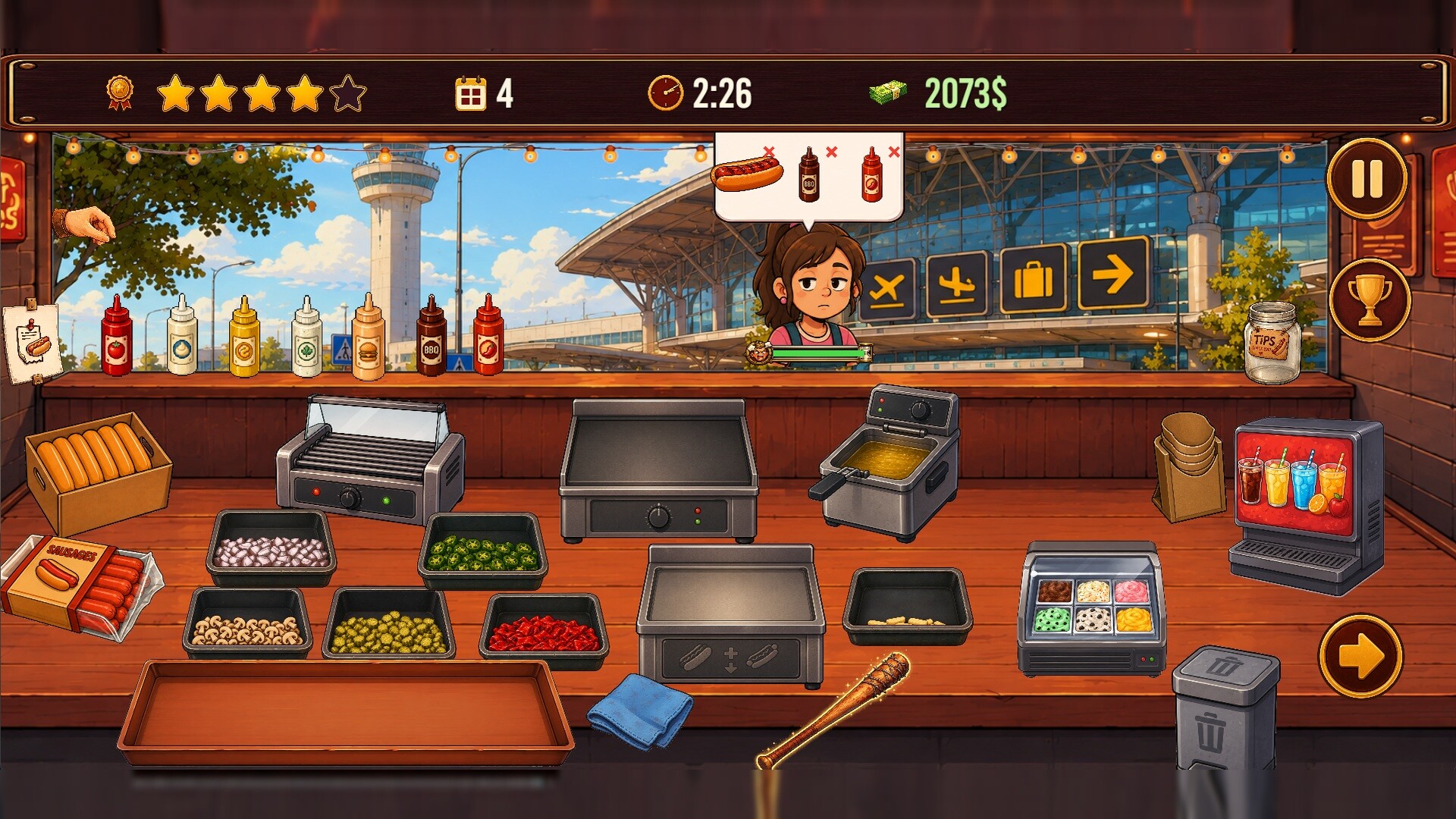 Hot Dog Simulator: Food Truck screenshot 2