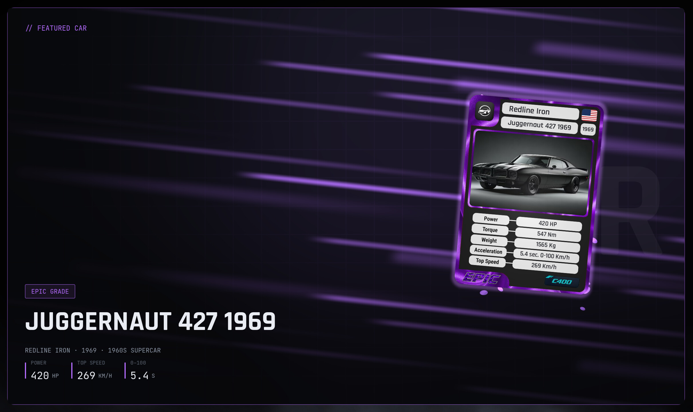 Racebound Garage screenshot 1