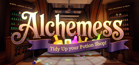 Cover art from Alchemess: Tidy Up Your Potion Shop!