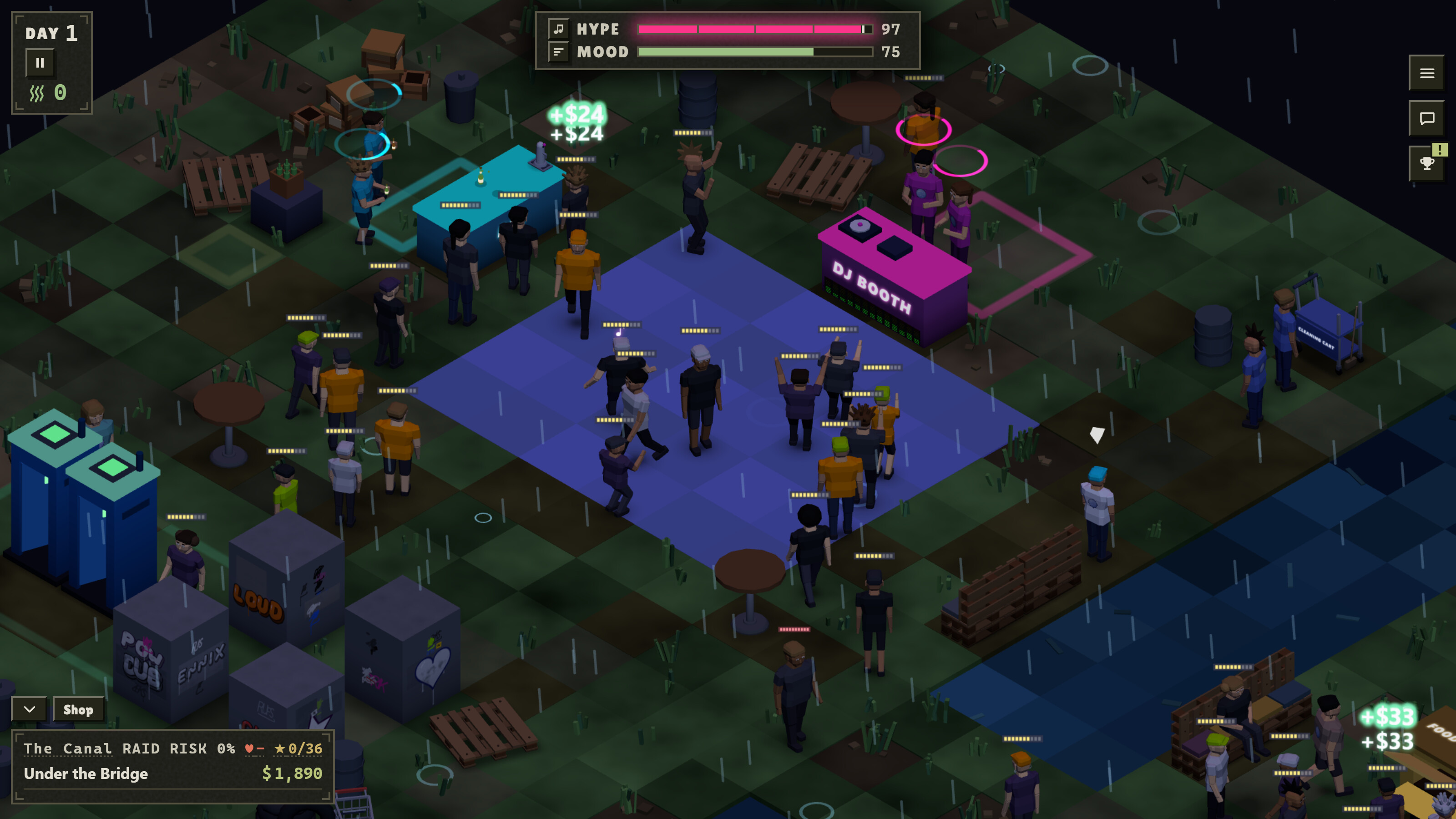 Party Tycoon: Takeover screenshot 2
