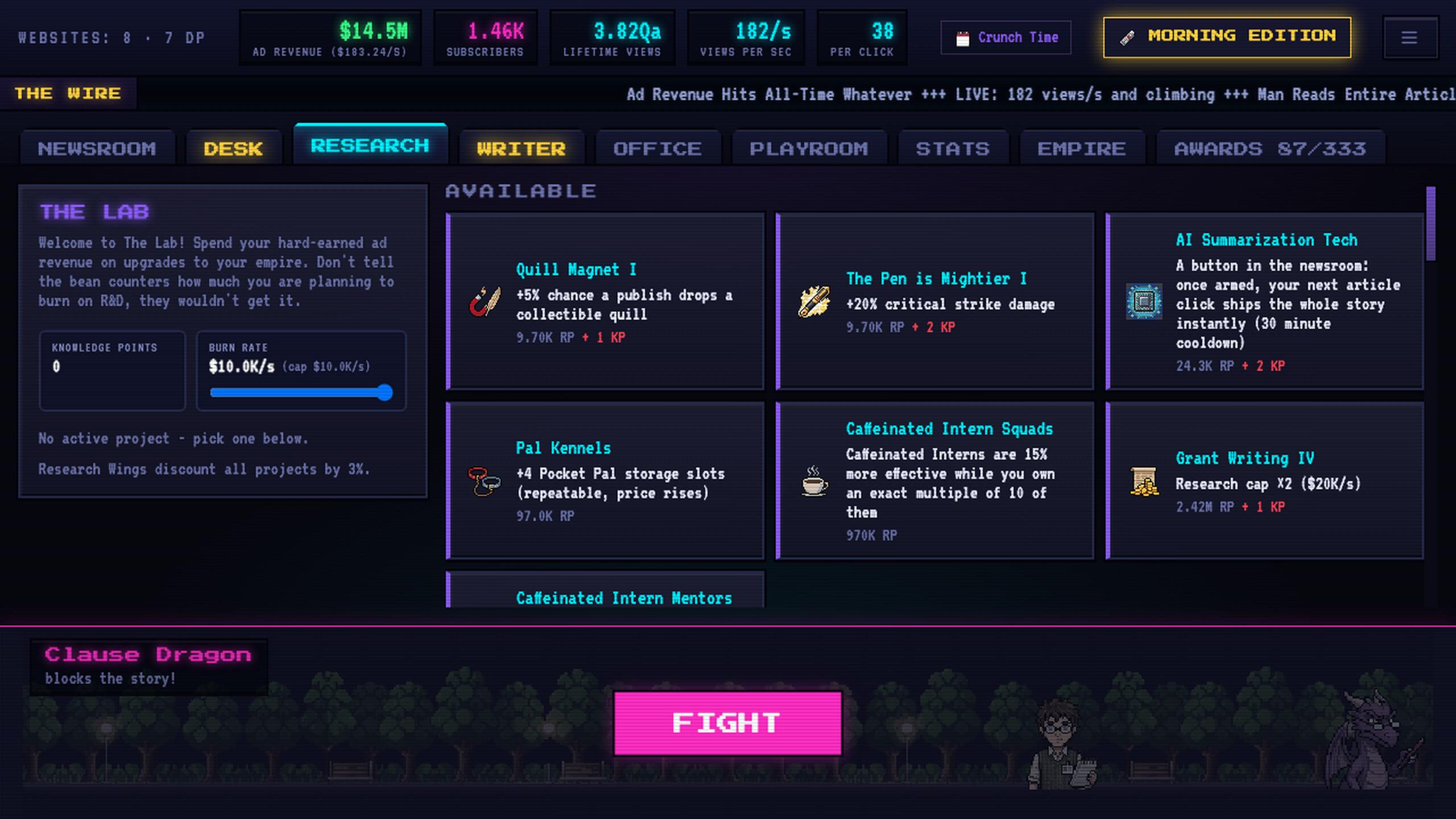 Clickbait Tycoon screenshot 3