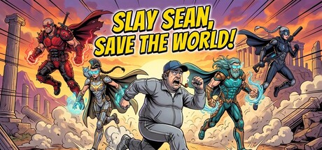 Cover art from Slay Sean, Save The World!