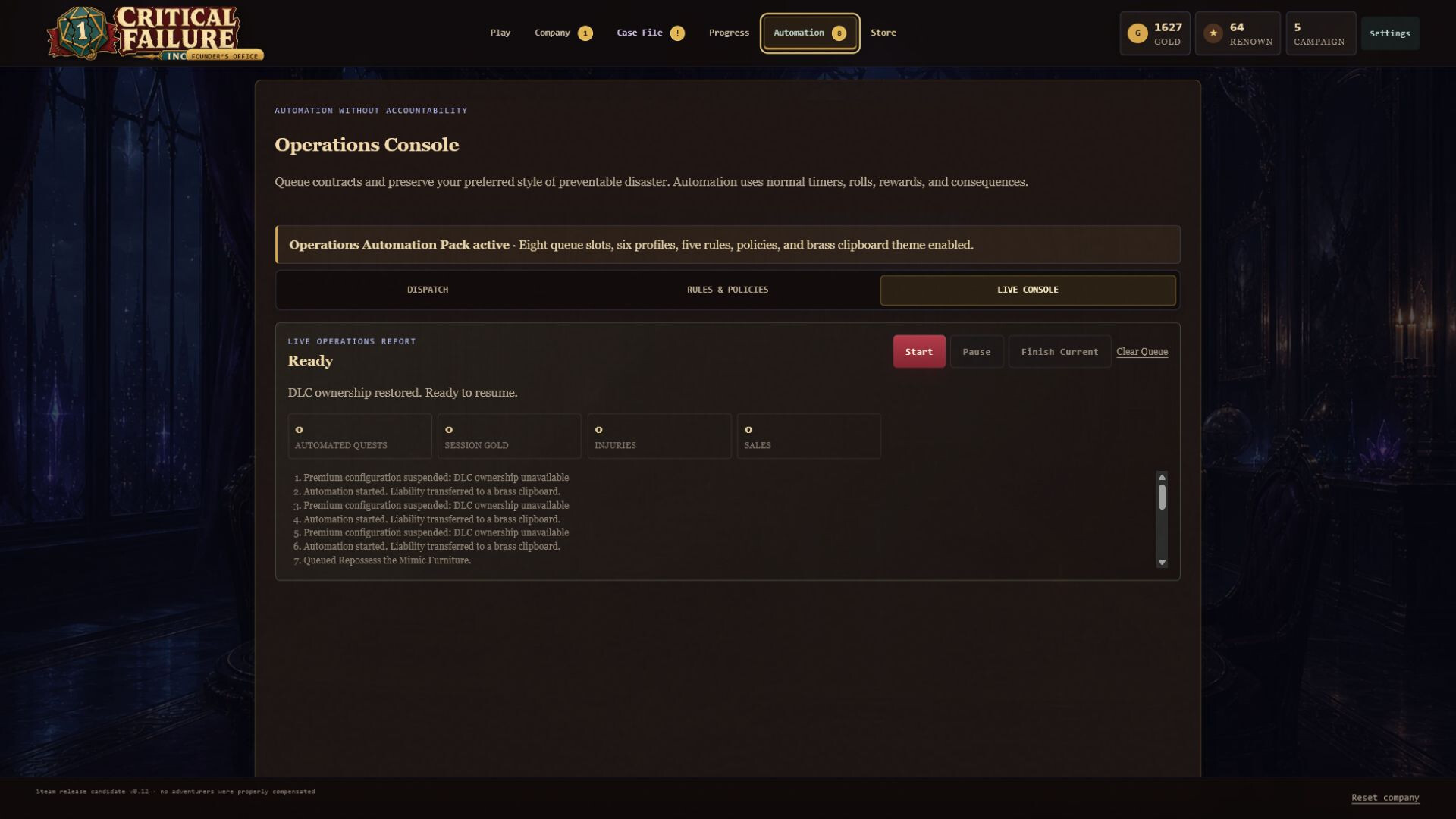 Critical Failure, Inc. screenshot 4