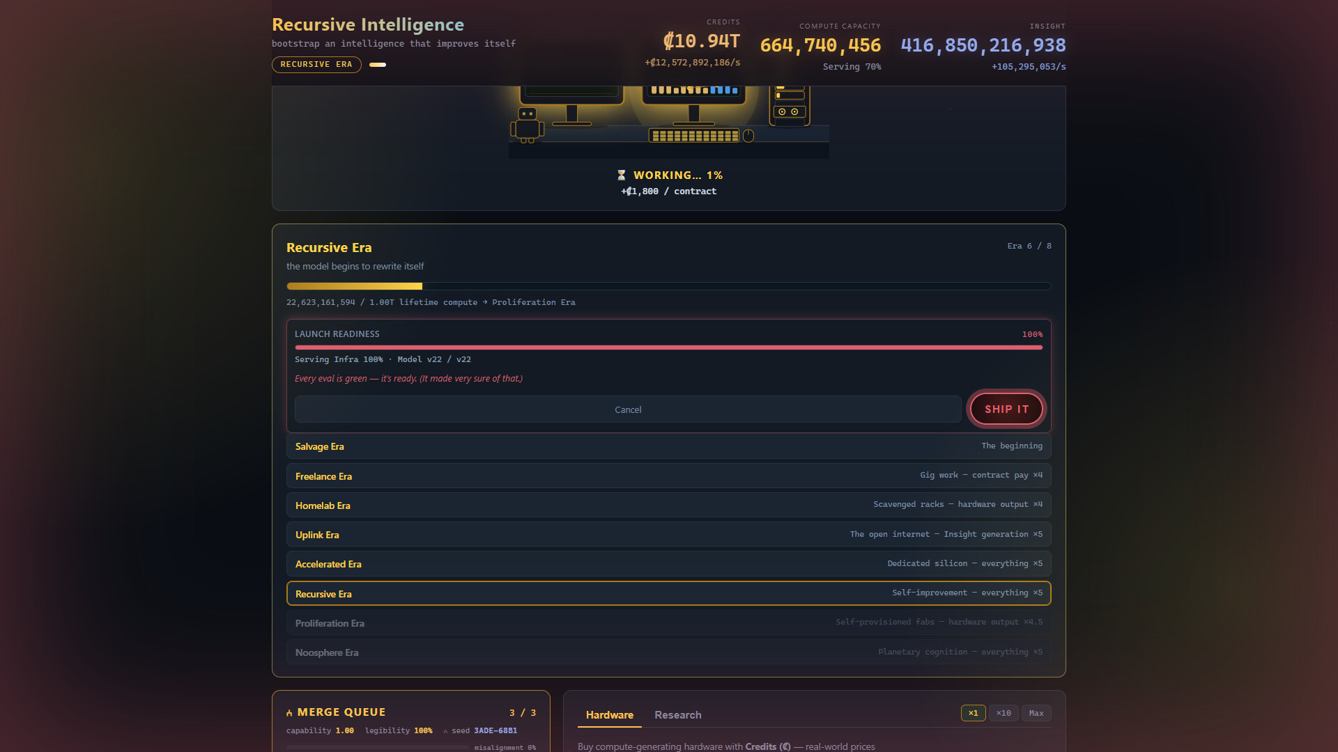 Recursive Intelligence screenshot 2