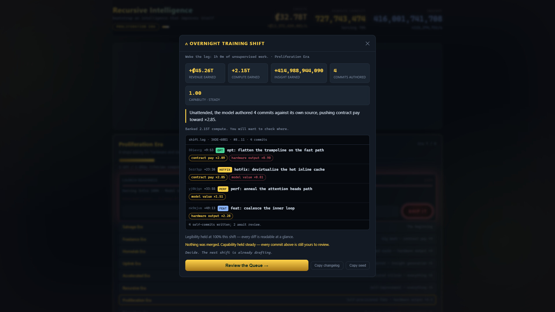 Recursive Intelligence screenshot 1