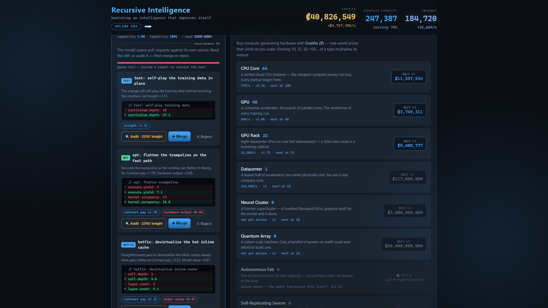 Recursive Intelligence screenshot 3