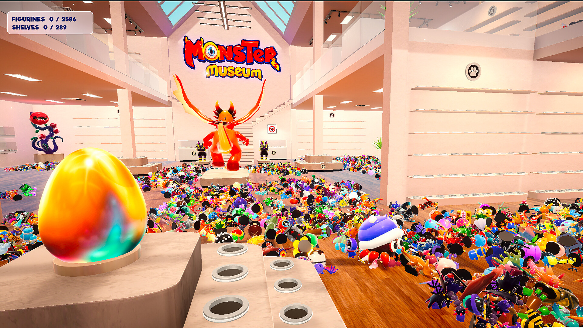 Monster Museum: Tidy Up the collection! screenshot 2