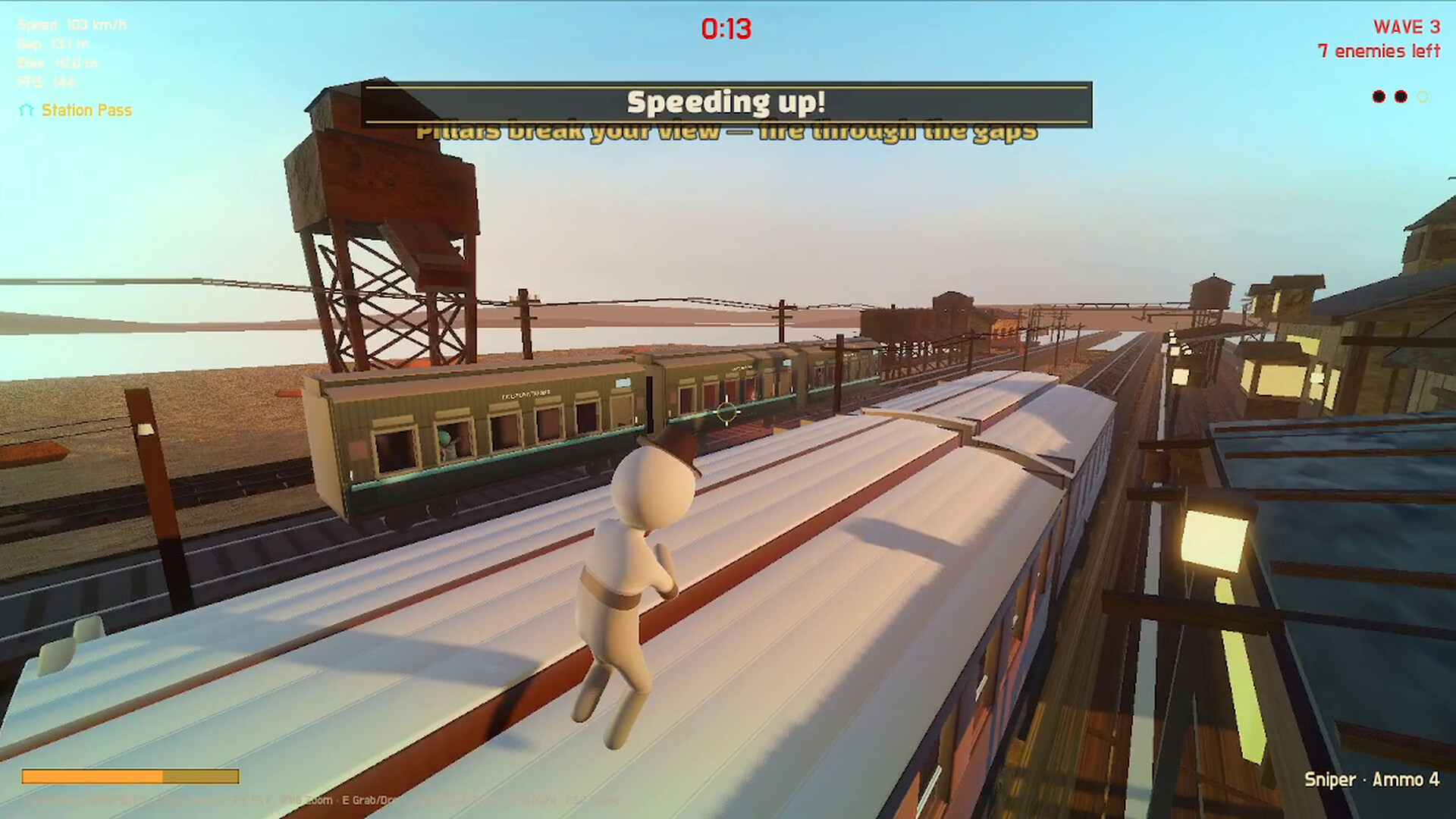 Train Party trailer