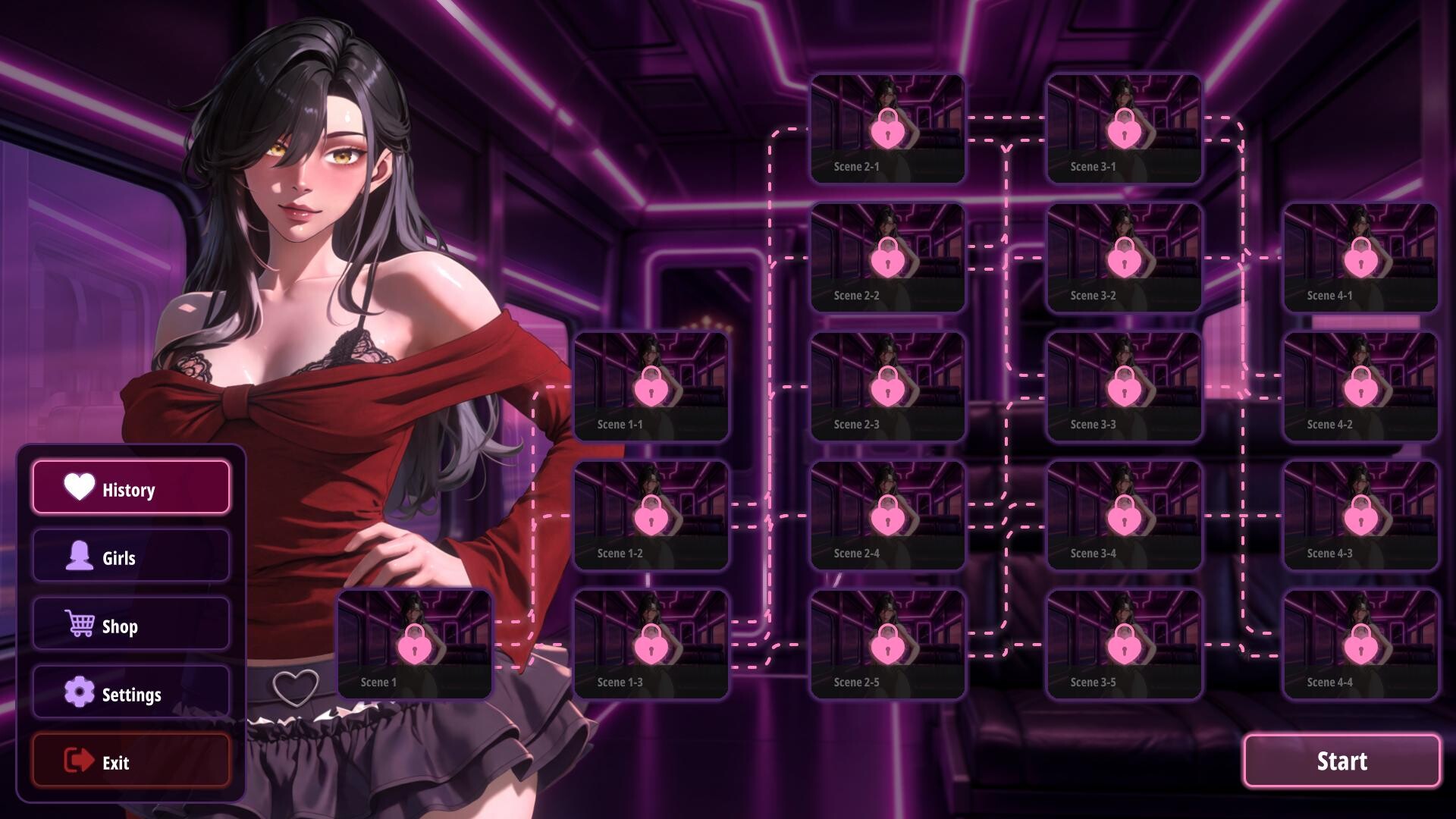Waifu Train screenshot 3