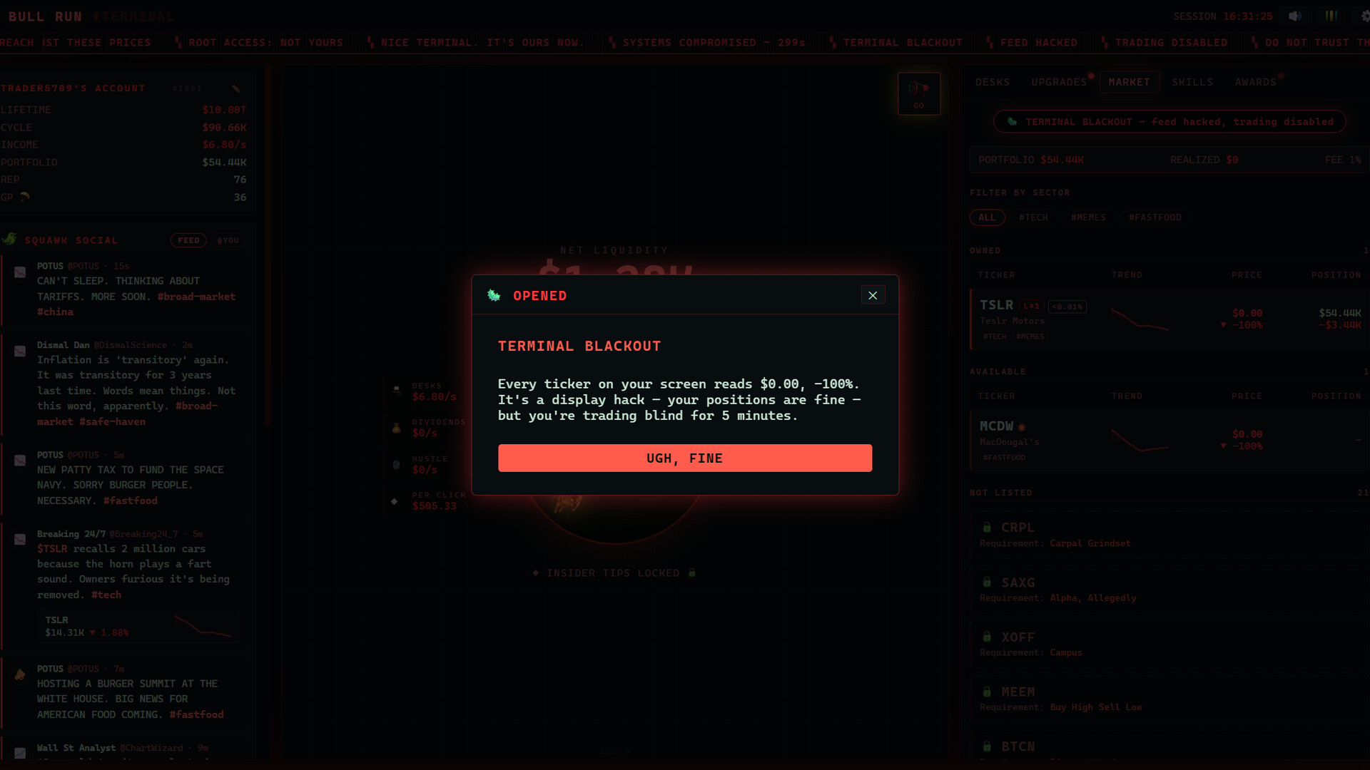 Bull Run Clicker screenshot 5