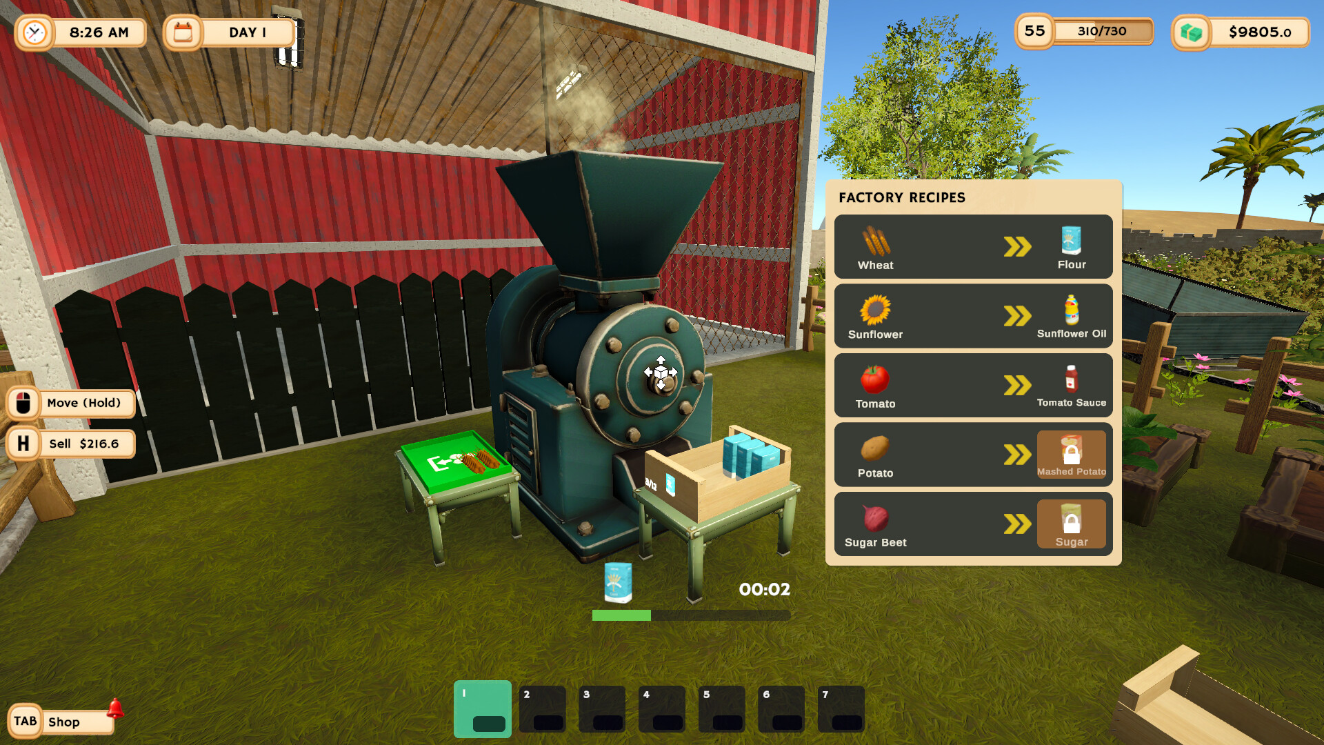 Farmstead Market Simulator trailer
