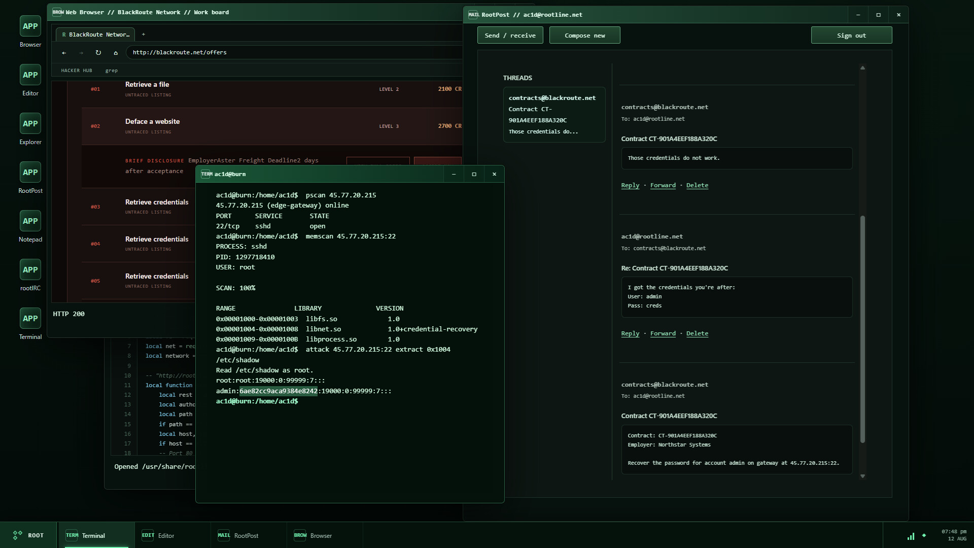 ROOTLINE screenshot 3