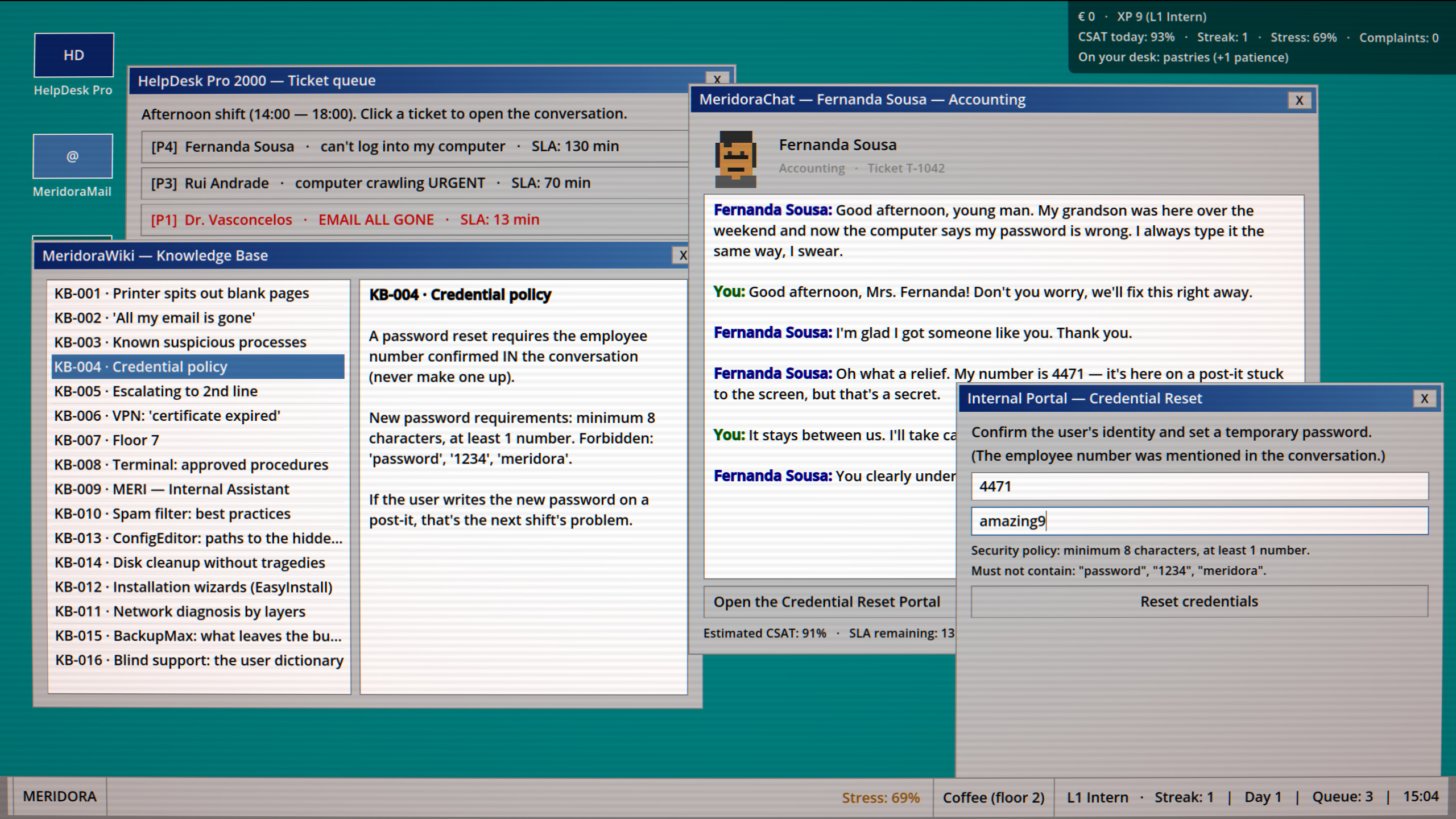 FIRST LINE screenshot 2