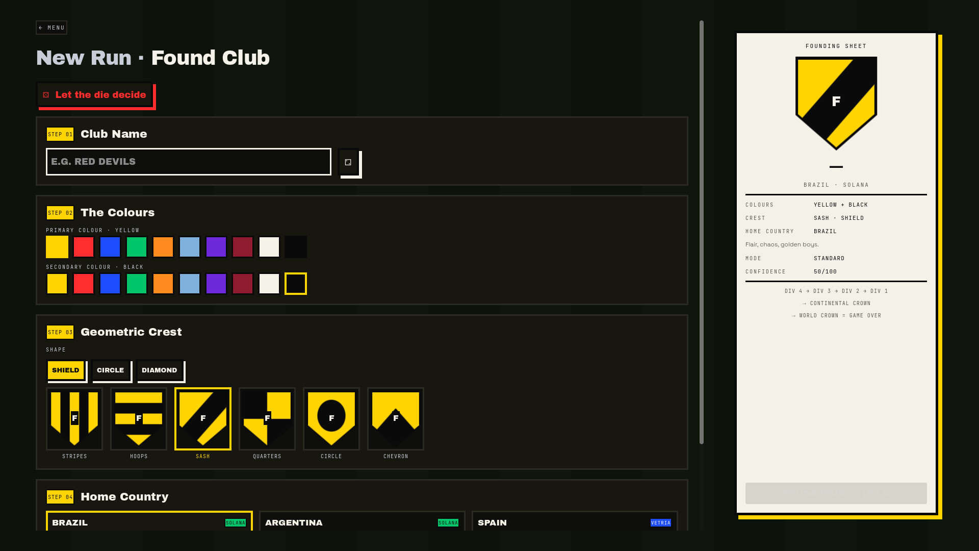 FOOTDICE screenshot 2