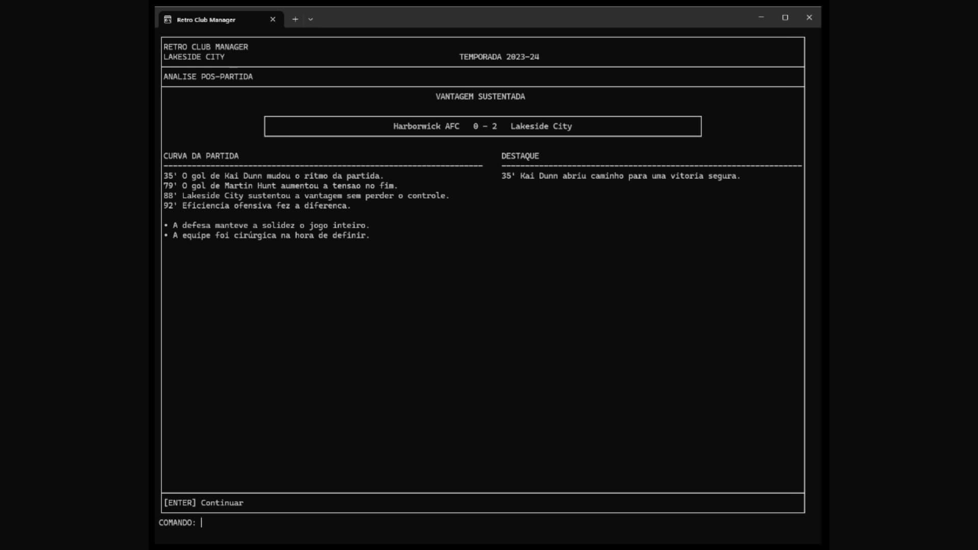 Retro Club Manager screenshot 5