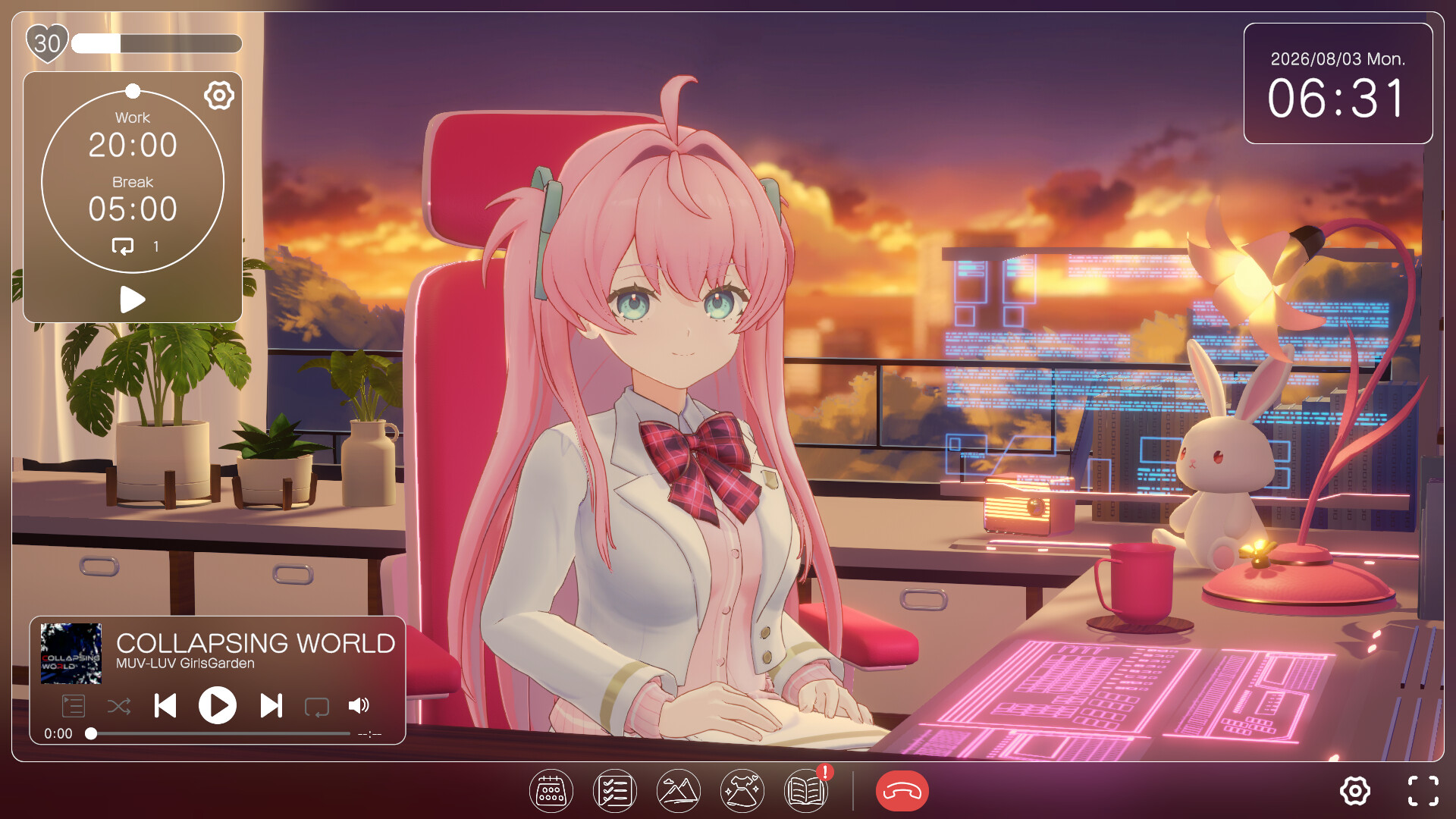 MUV-LUV GIRLS GARDEN Mellow Days screenshot 1