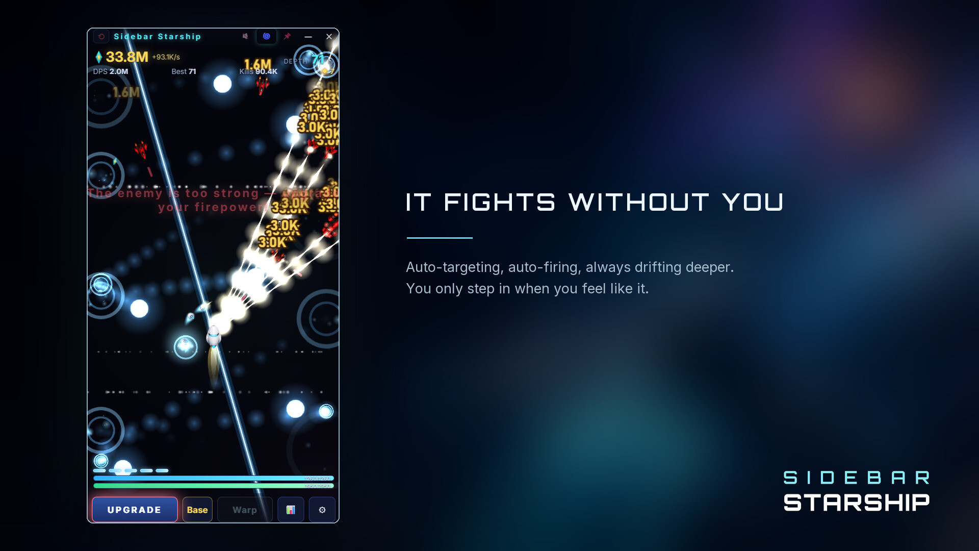 Sidebar Starship screenshot 5