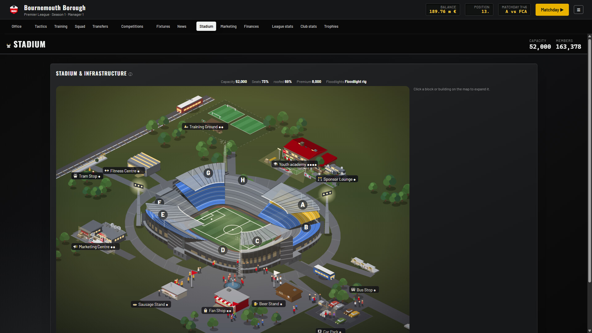 HALFTIME Manager screenshot 3
