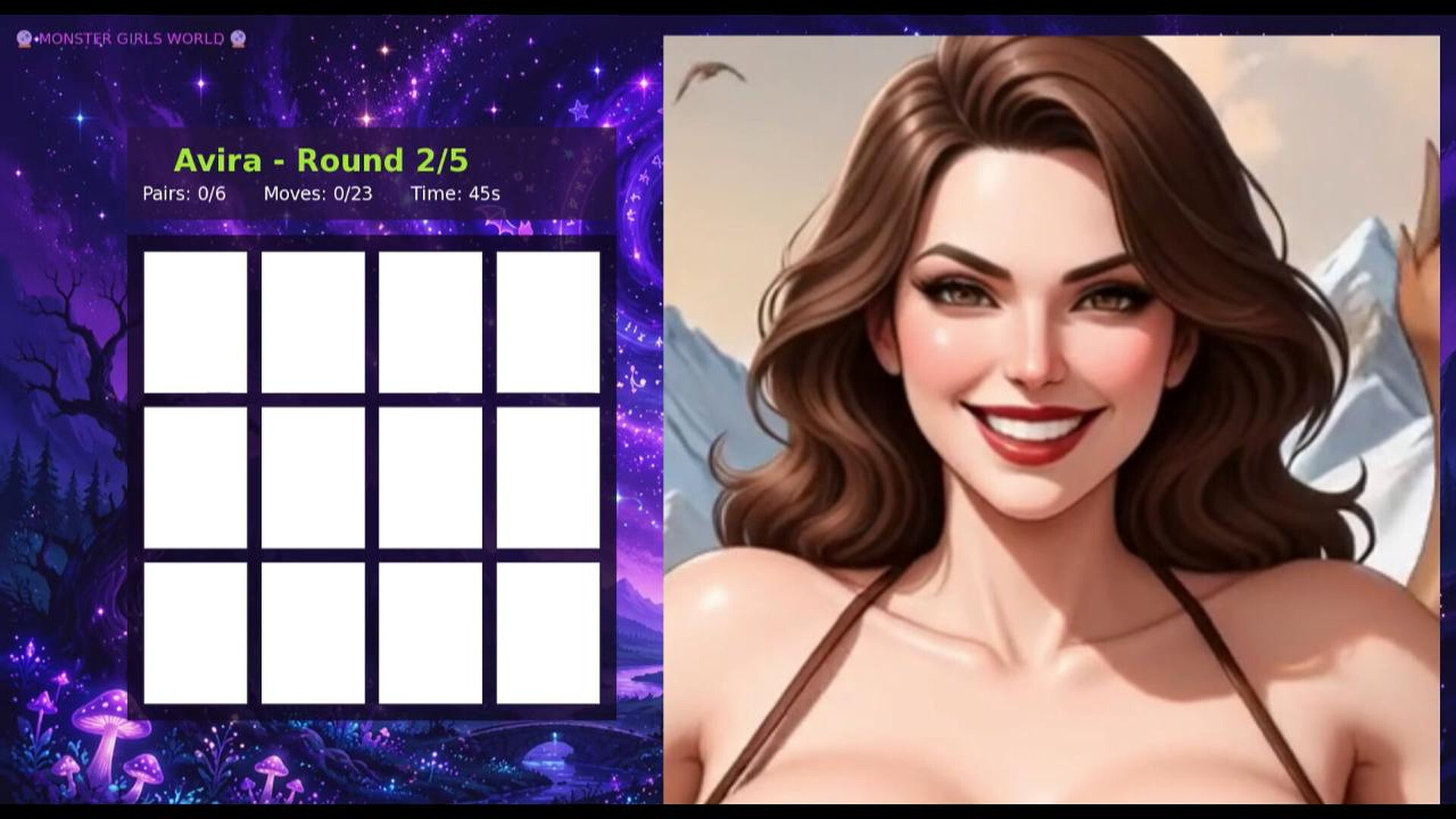 Strip Memory: Monster Girls World screenshot 3