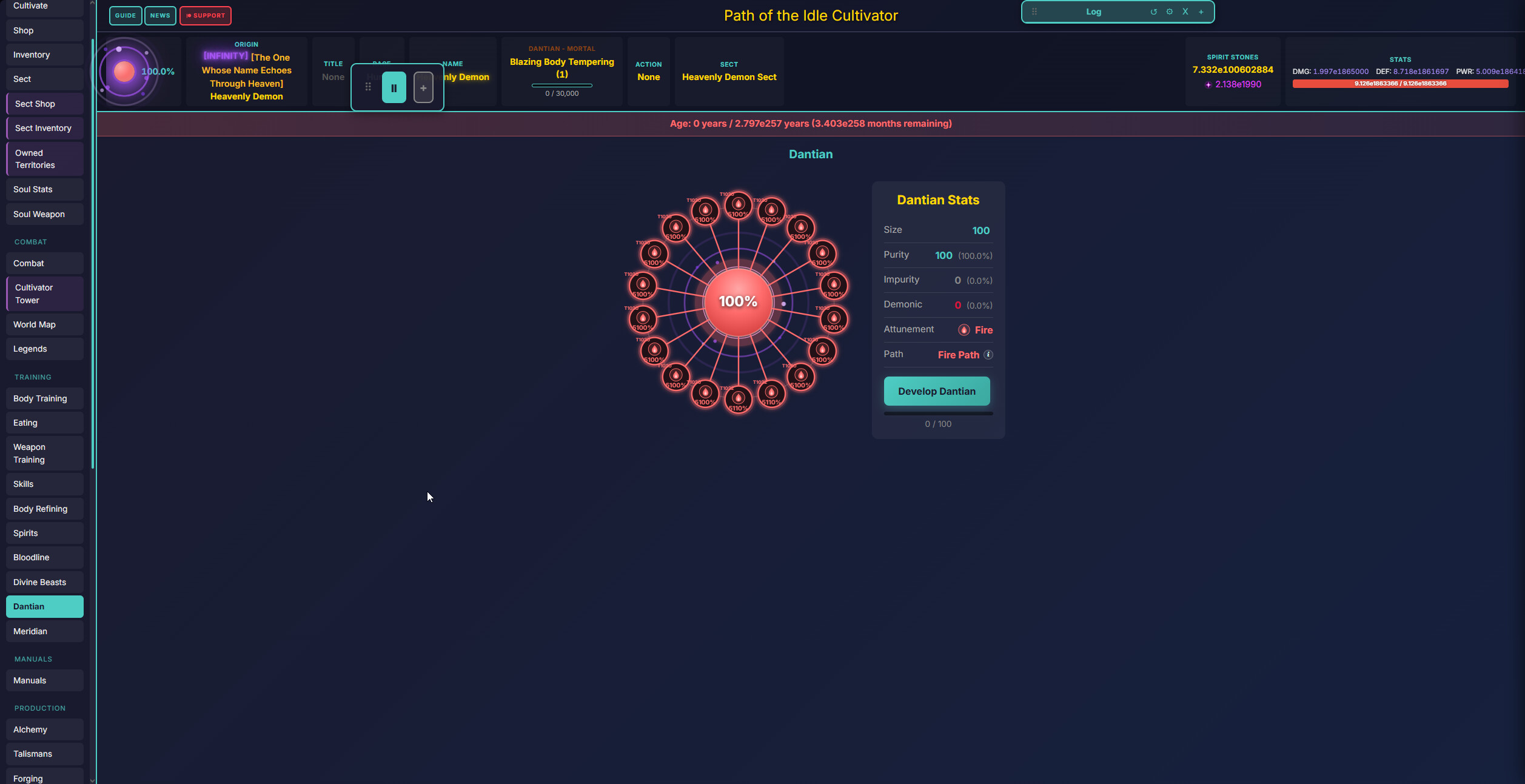 Path of the idle cultivator screenshot 3