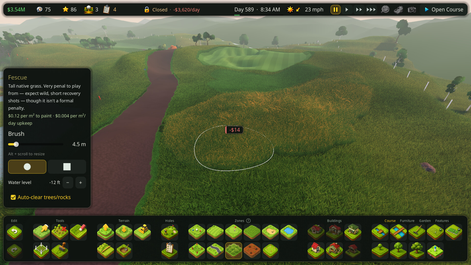 Golf Course Architect Tycoon screenshot 3