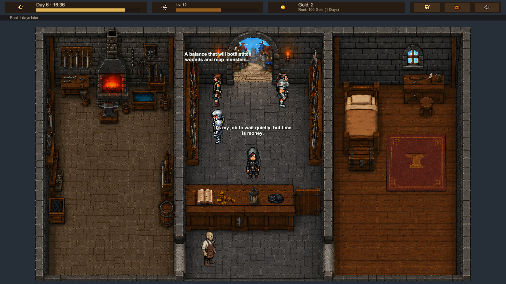 Medieval Fantasy Blacksmith Shop screenshot 5