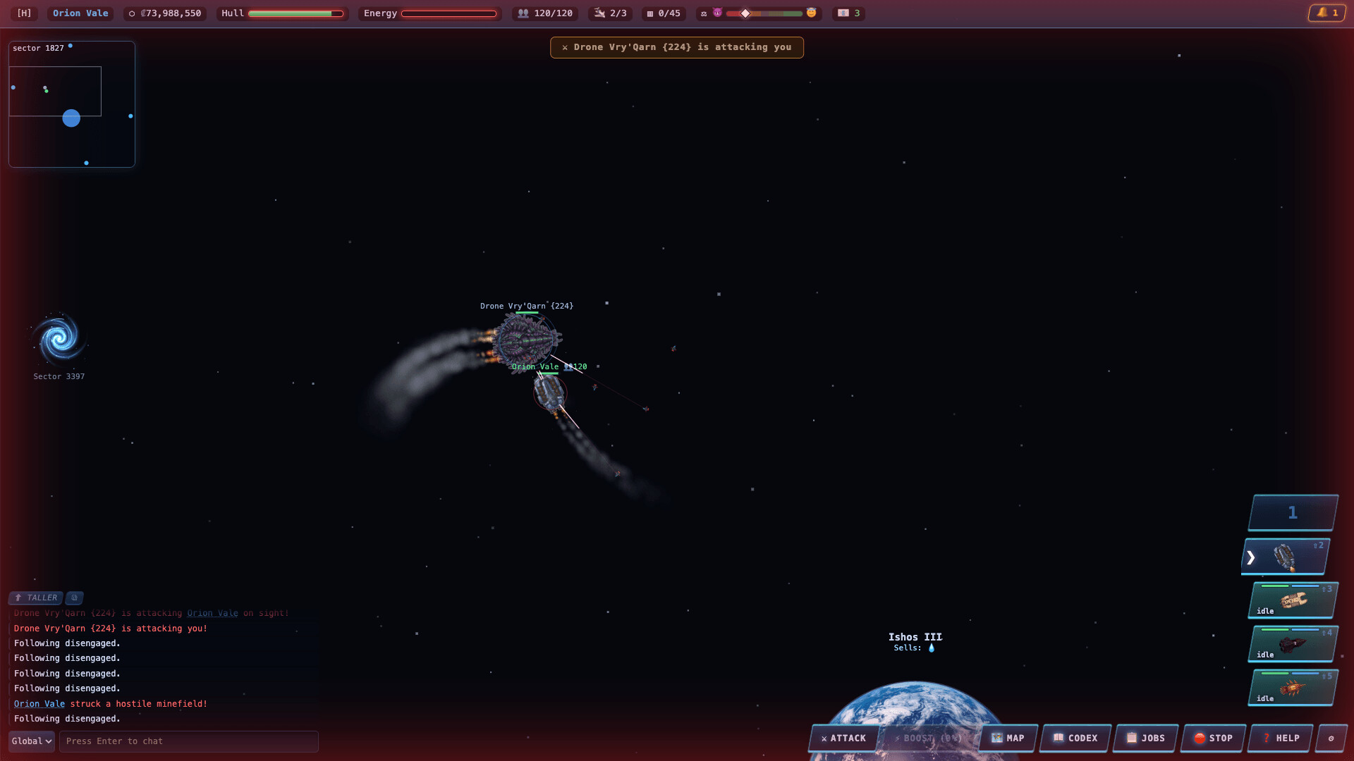 Space Trader Corps screenshot 2