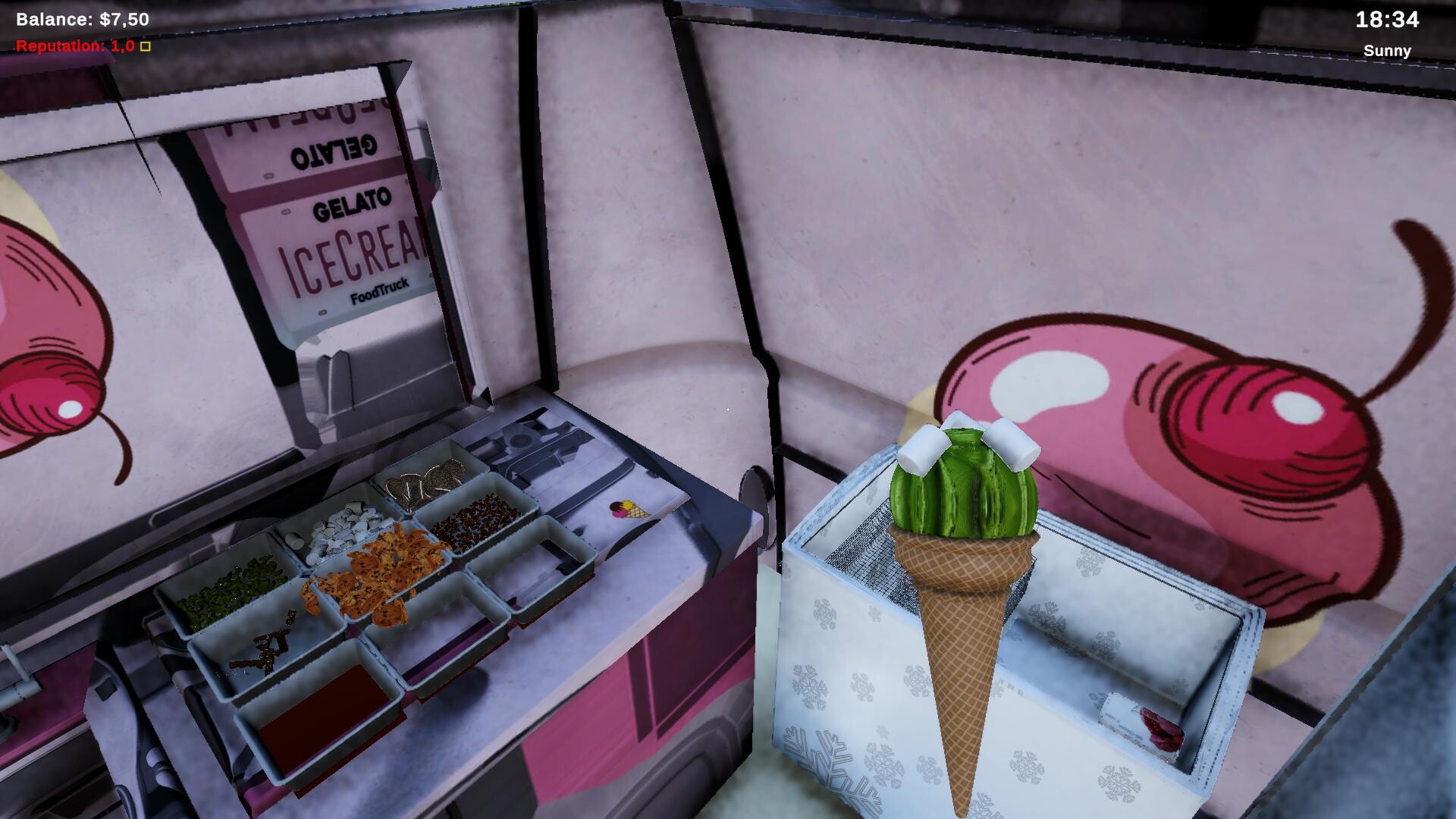 Ice Cream Truck Simulator screenshot 2