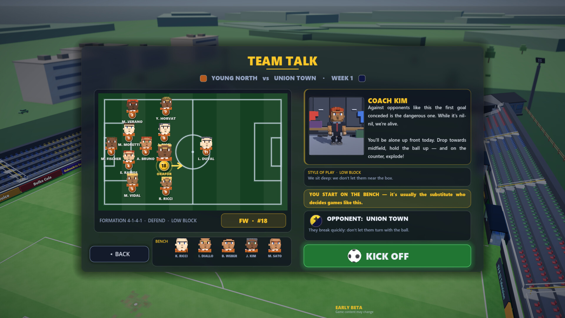 Bit Footballer: The Career screenshot 4