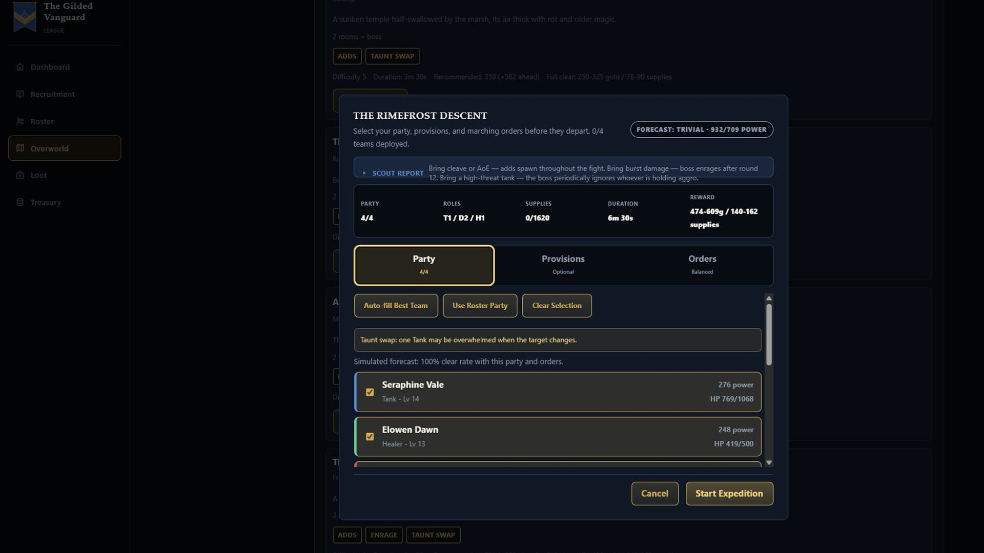 Guild Management Simulator screenshot 3