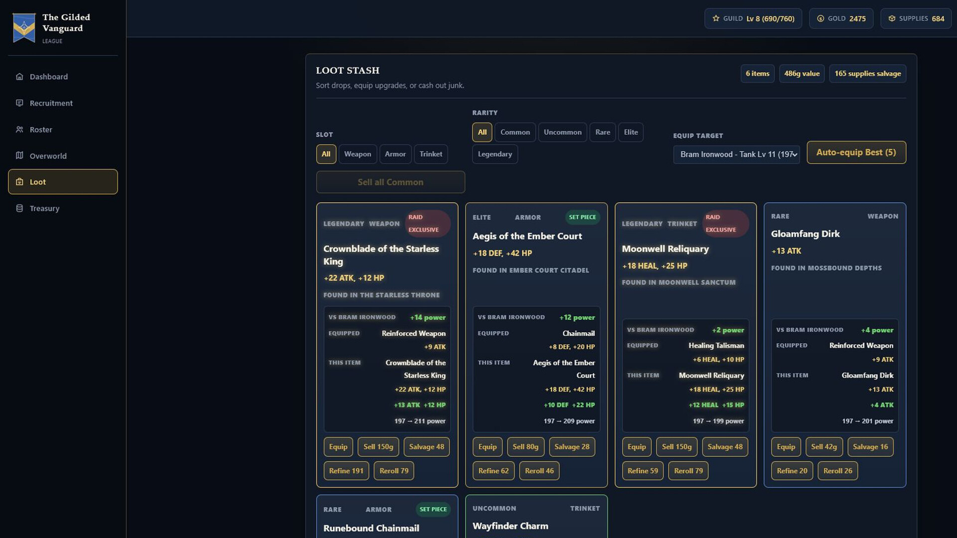 Guild Management Simulator screenshot 5