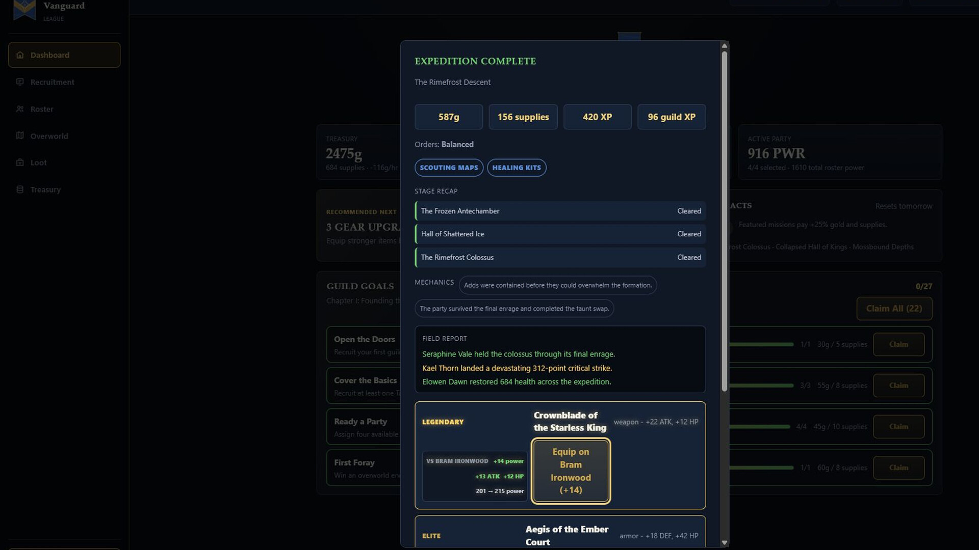 Guild Management Simulator screenshot 4