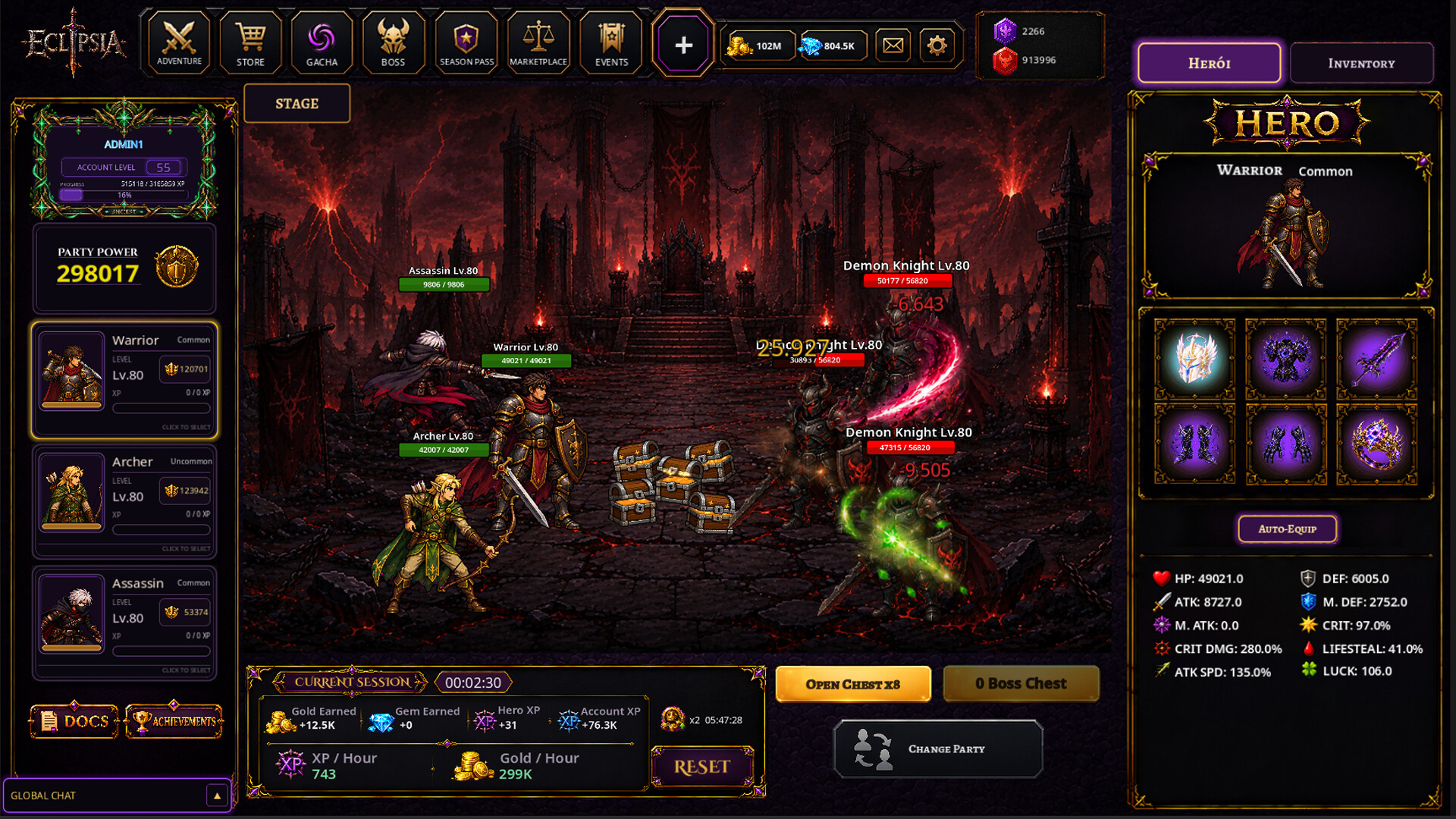 Eclipsia screenshot 2