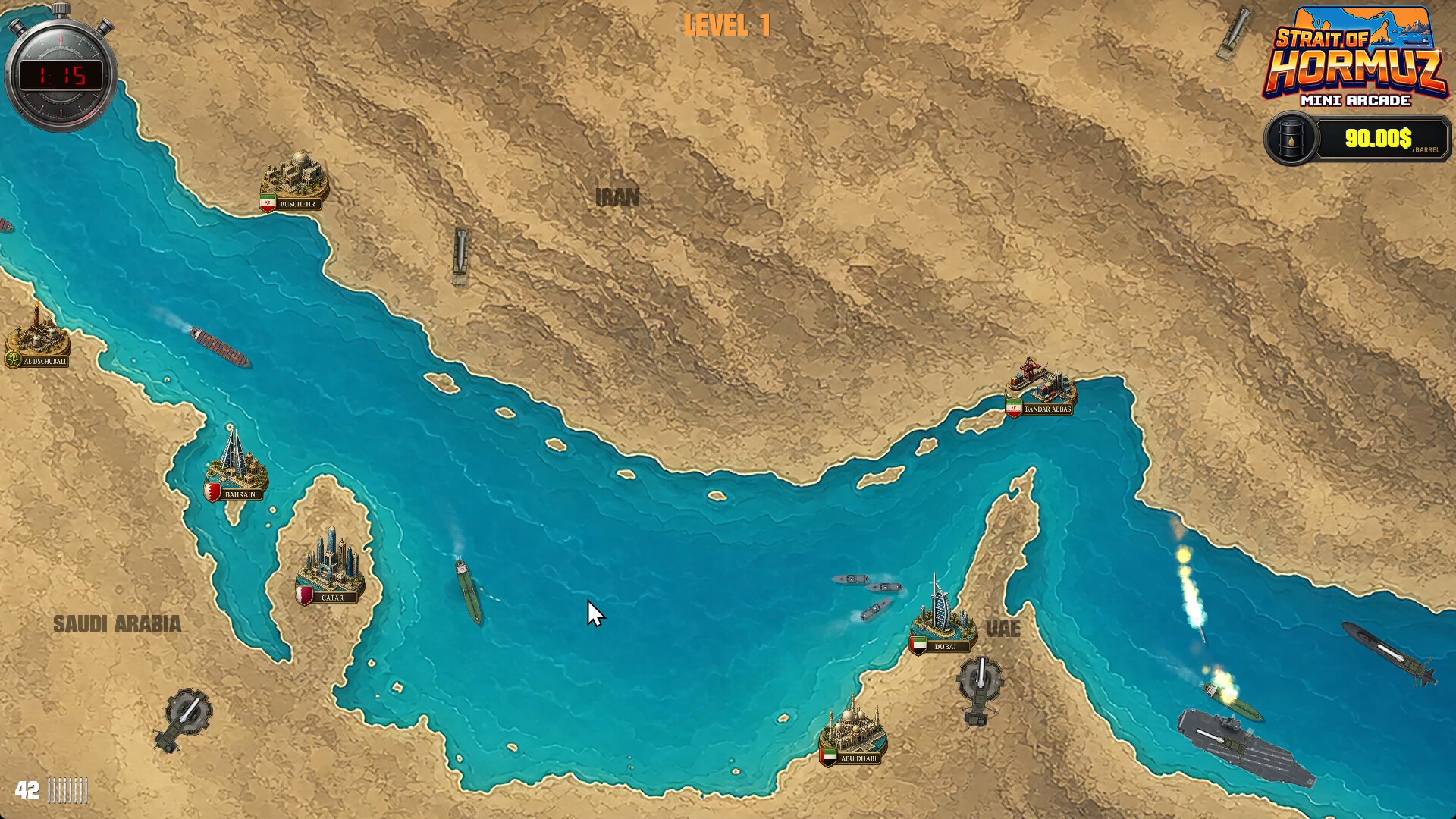 Strait of Hormuz Mini Arcade screenshot 4