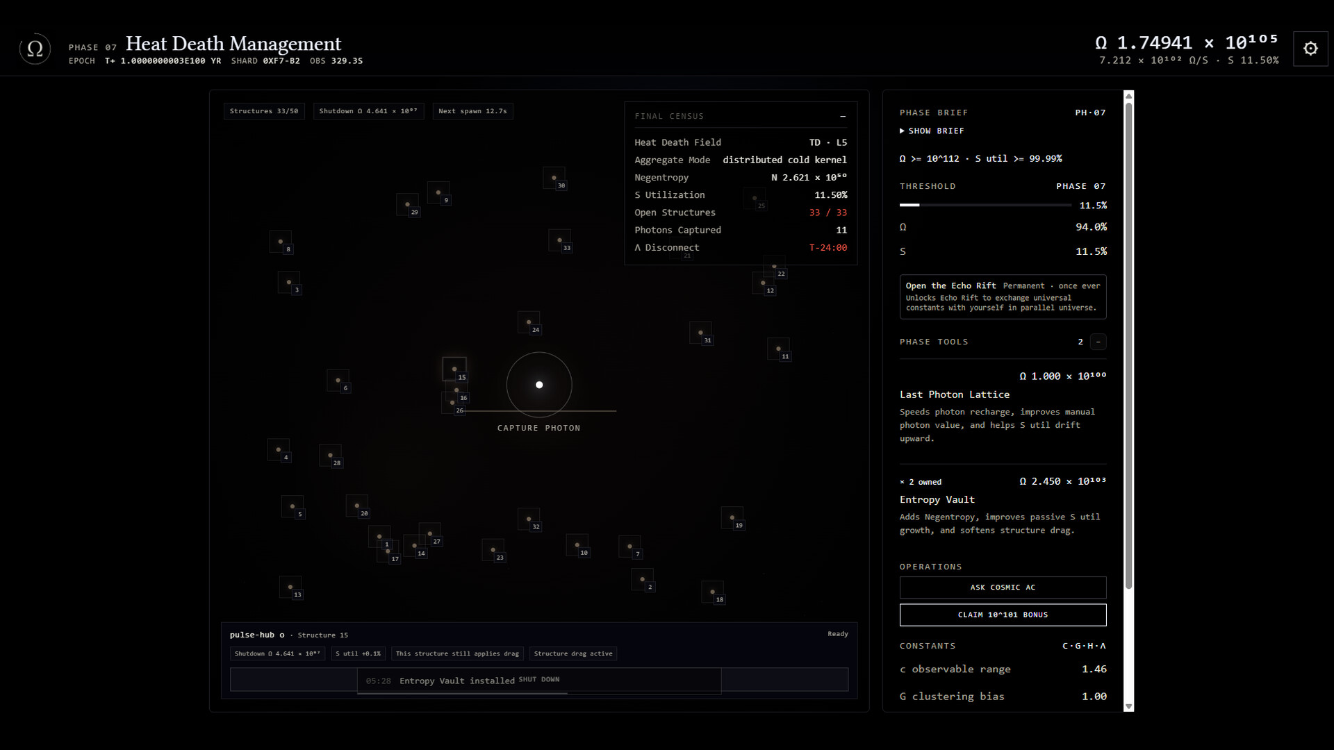 RESET-0: Entropy Architect screenshot 3