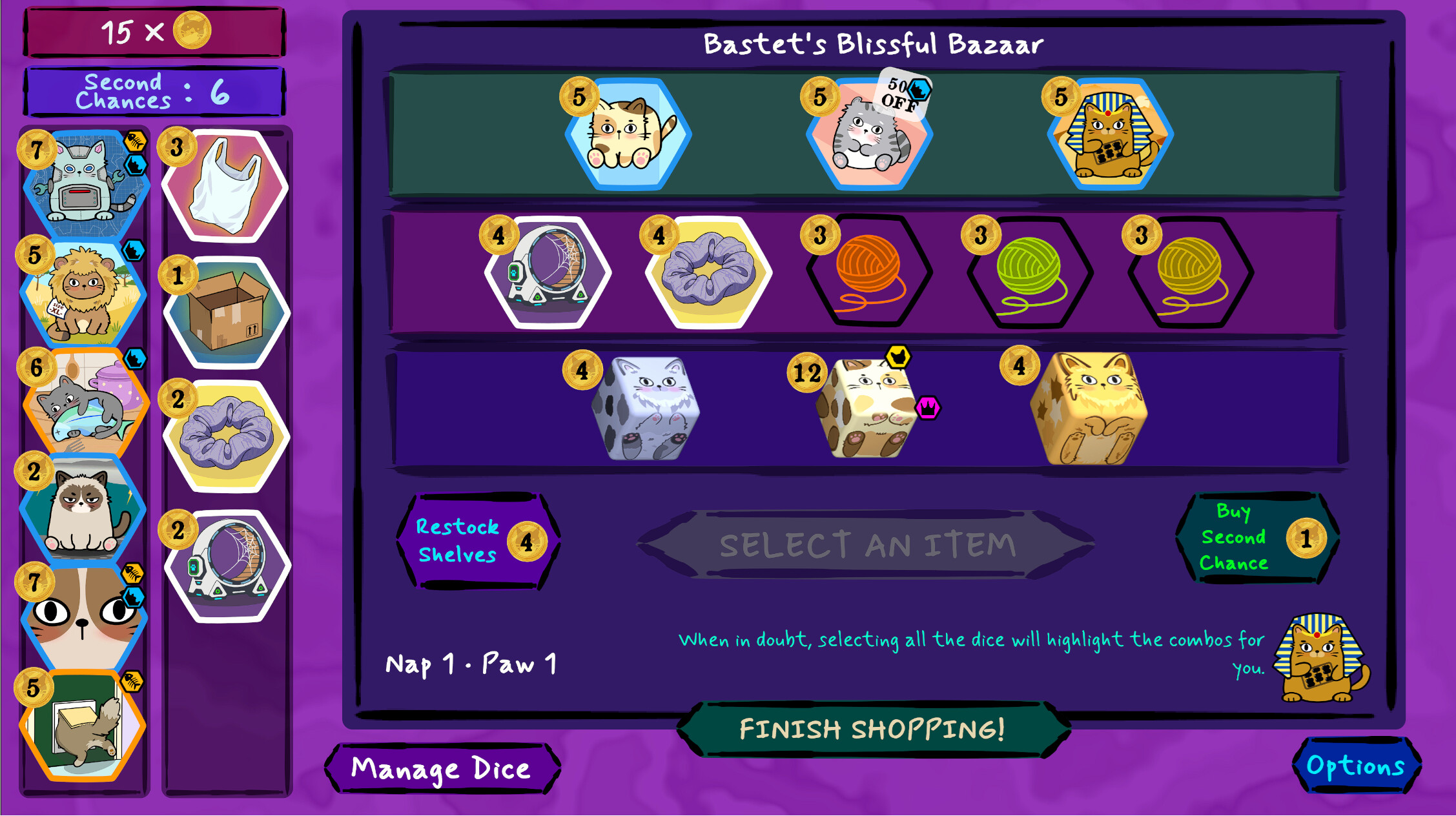 Purrfect Dice screenshot 2