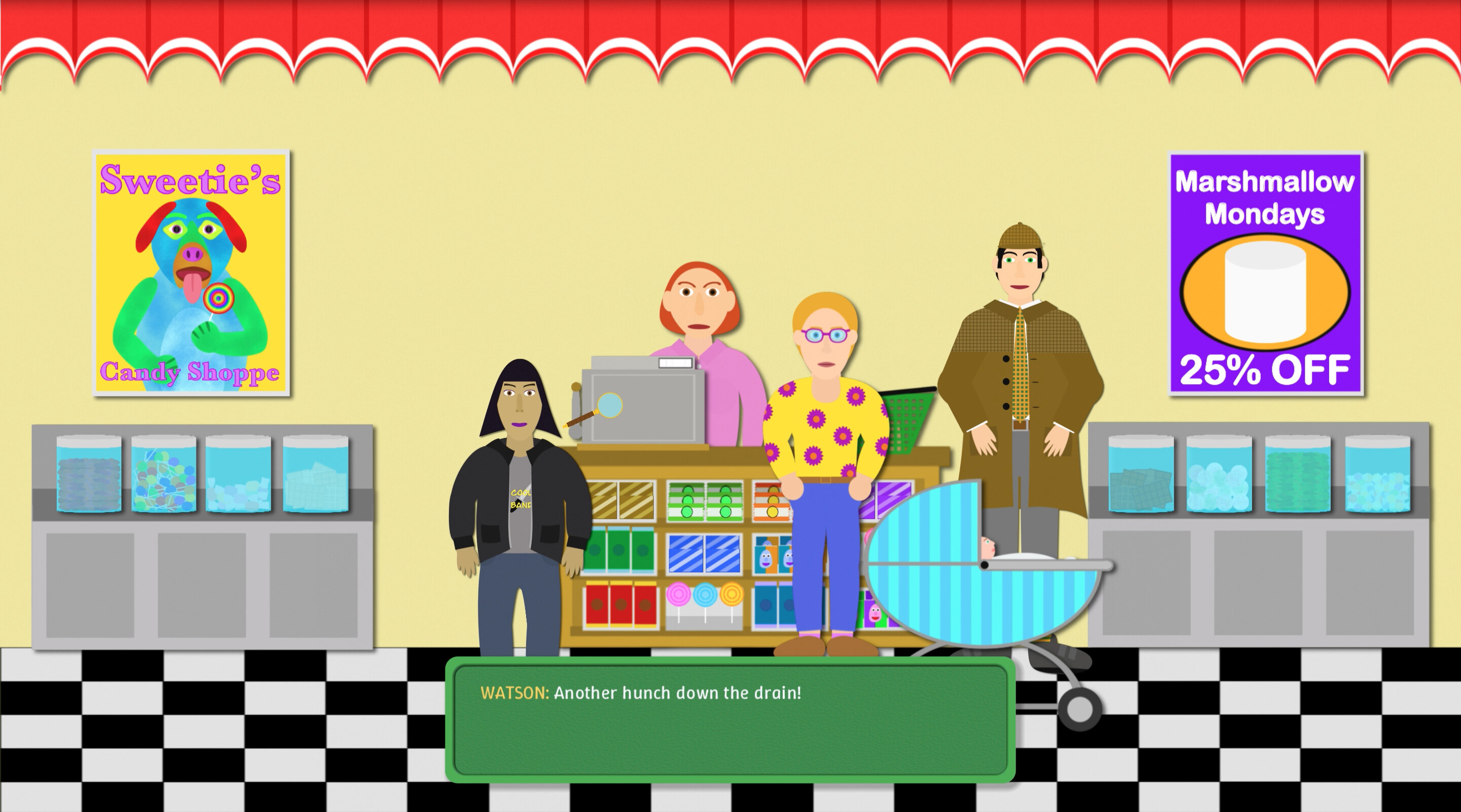 Dumb Sherlock: The Hot Dogs of the Bakerville screenshot 4