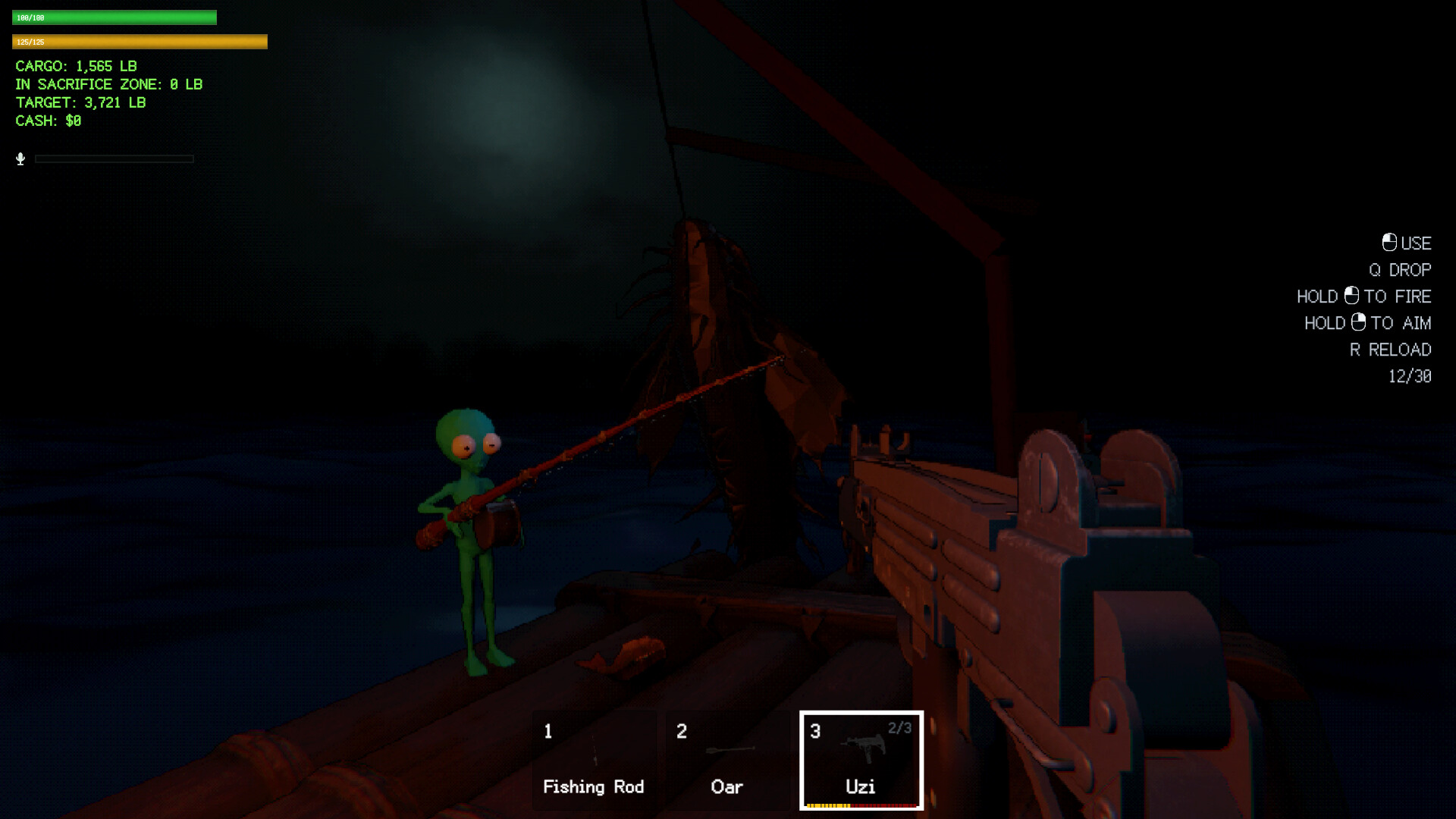 CHUM Fishing trailer