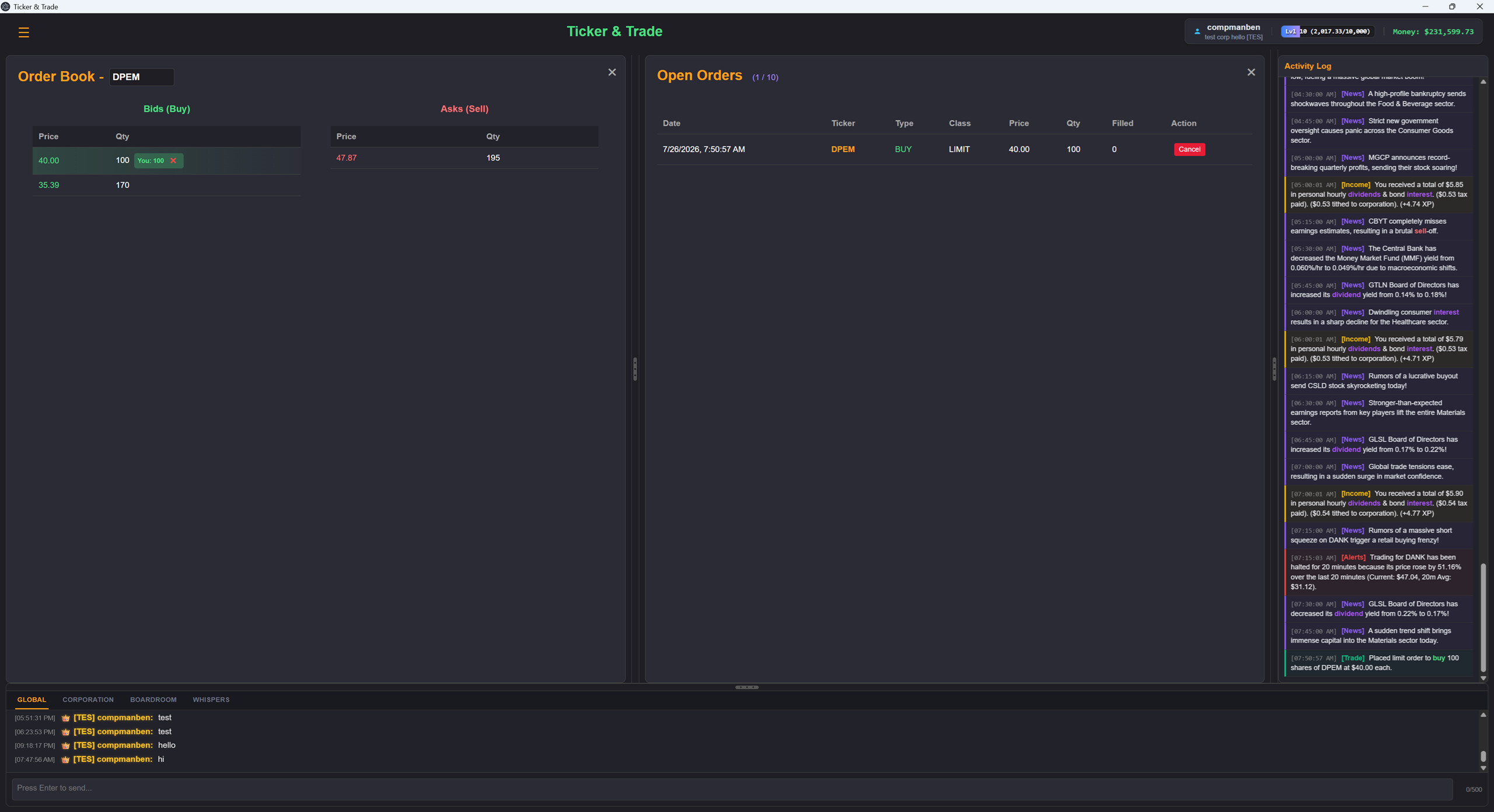 Ticker & Trade screenshot 3