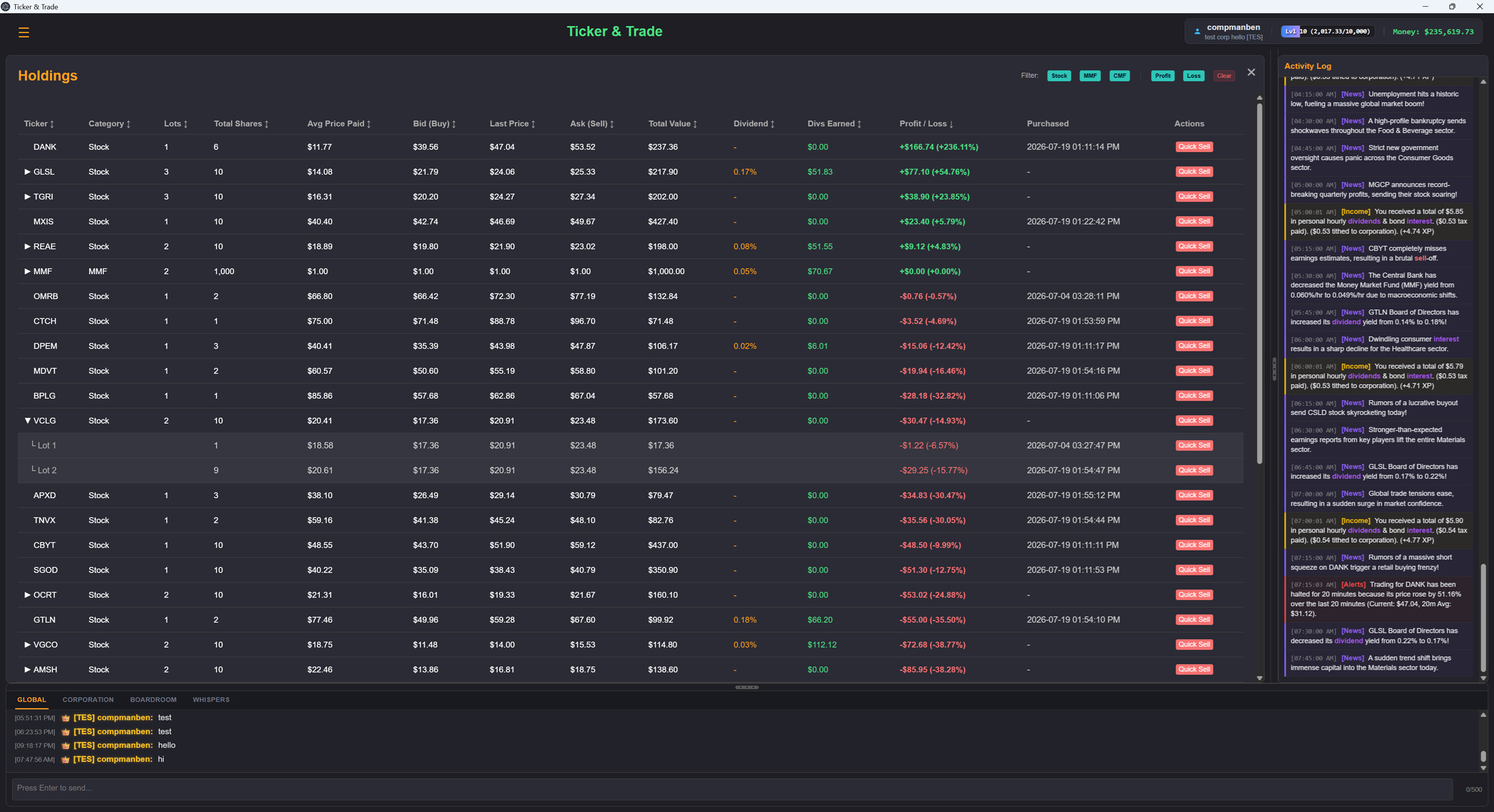 Ticker & Trade screenshot 4