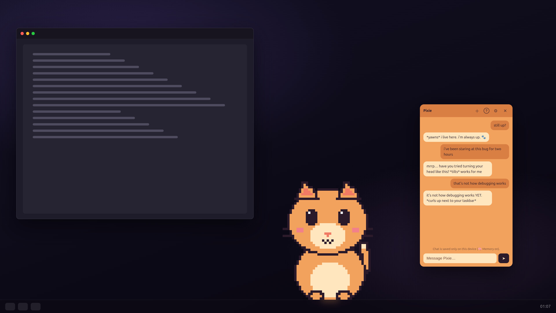 Pixie - Desktop Pet That Mirrors You screenshot 4