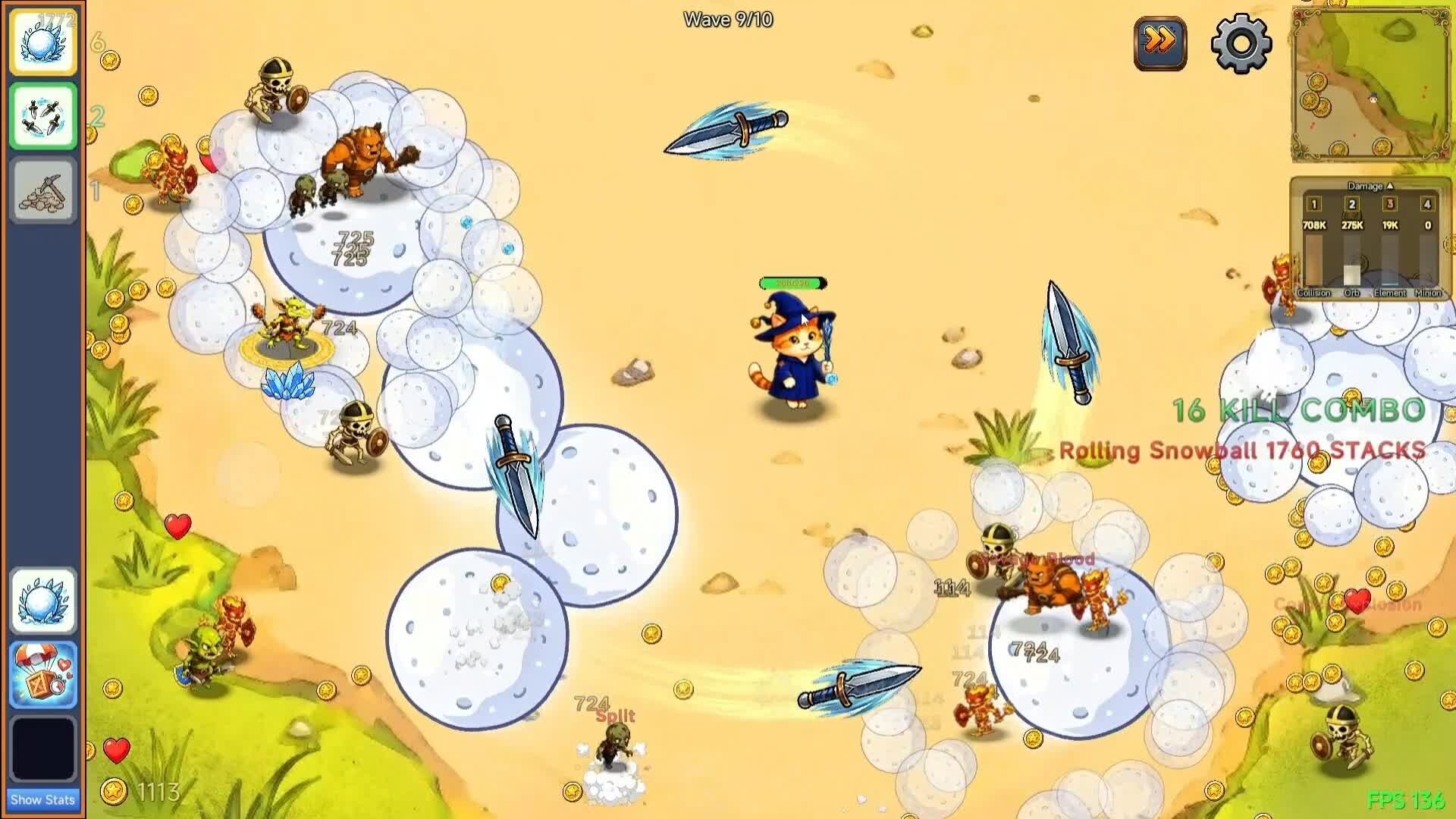 Mage Cat:Endless Breakout Survivor screenshot 4